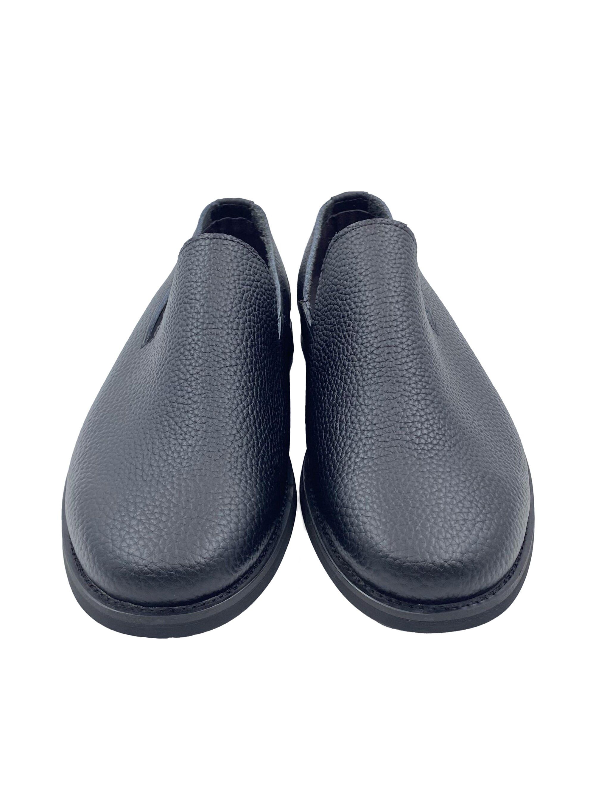 Other Black Leather Slip-Ons Size US 9 / EU 42 - 3 Thumbnail