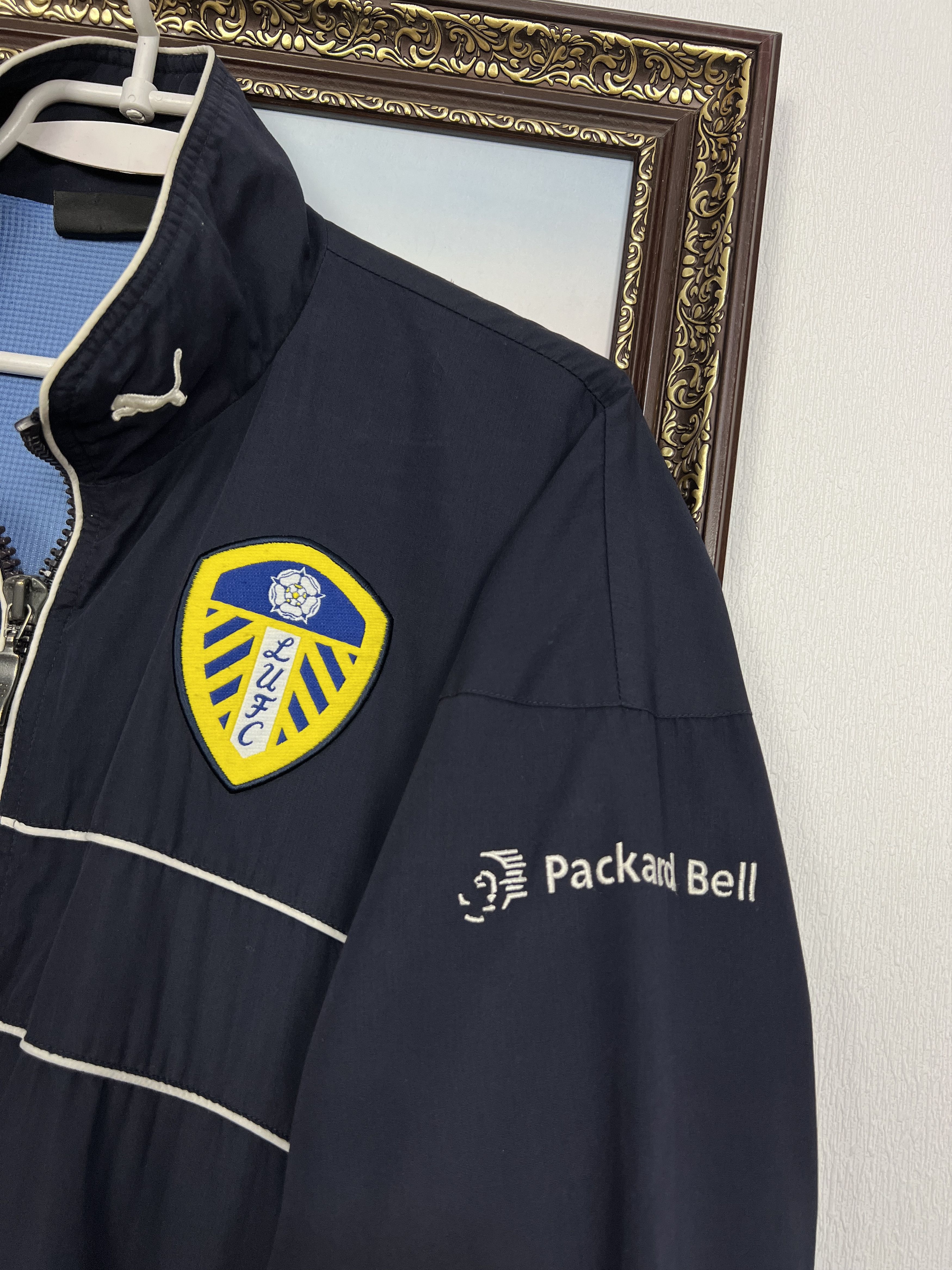 Puma Vintage Puma Leeds United Football Jacket Soccer Track Top Size US M / EU 48-50 / 2 - 4 Thumbnail
