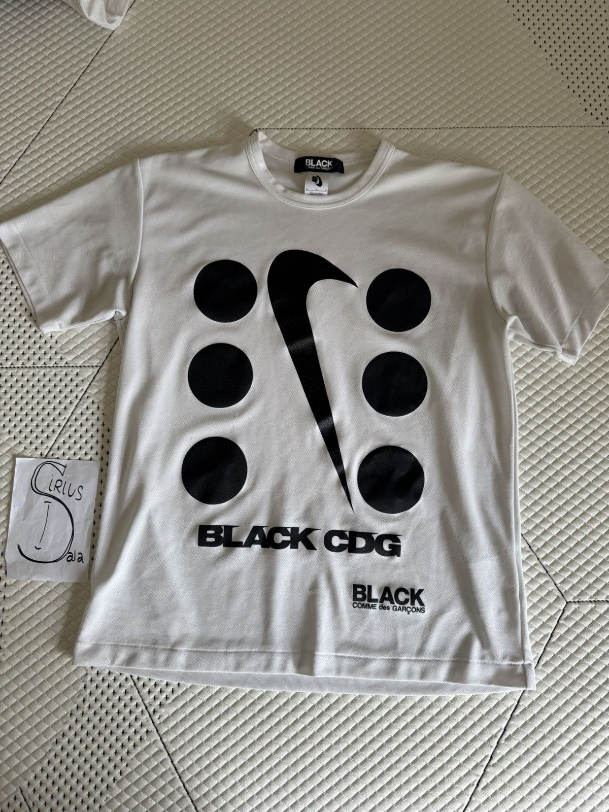 Comme des Garcons Black CDG Black x Nike Tee Size US XL / EU 56 / 4 - 2 Thumbnail