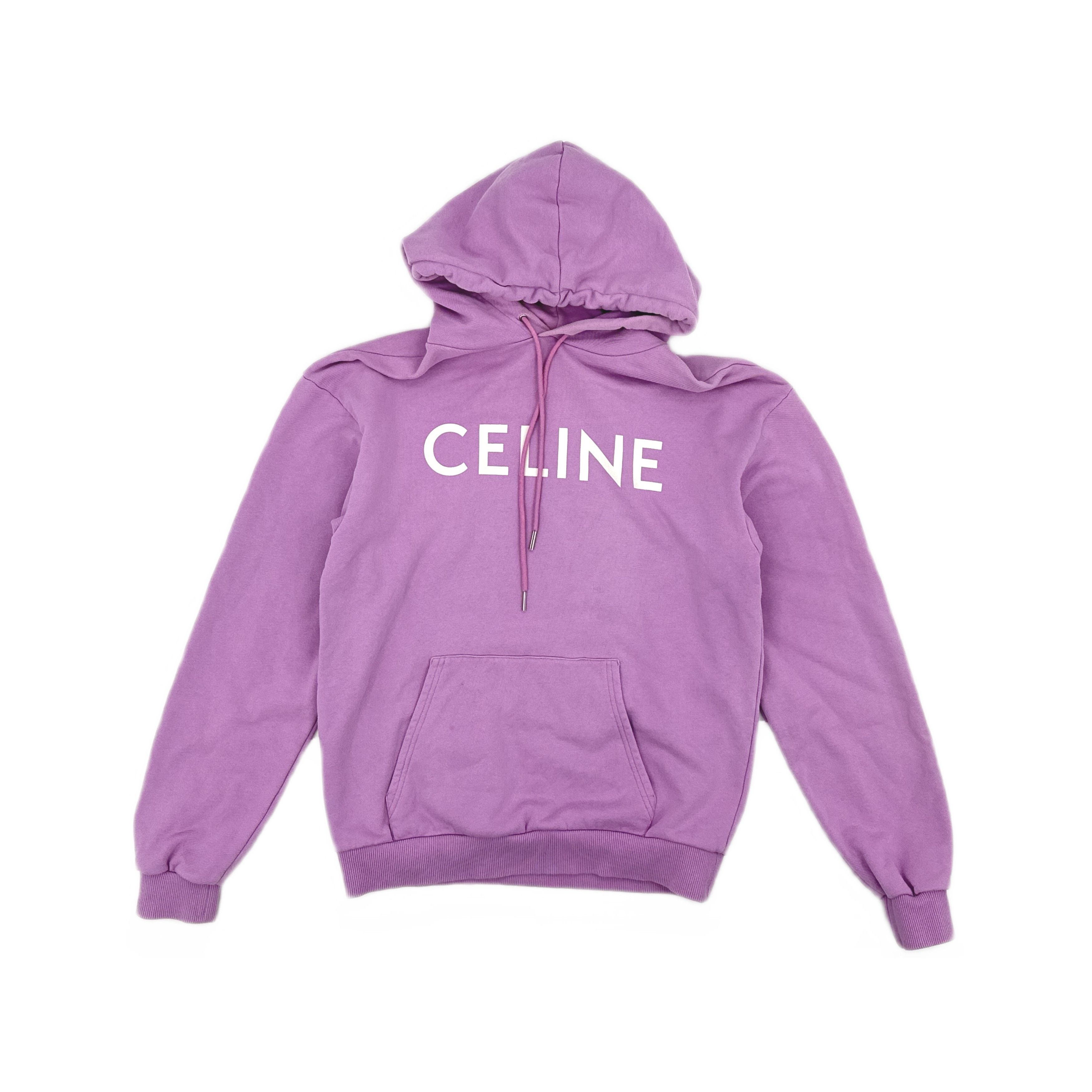 Celine Celine Logo Hoodie Size S Size S / US 4 / IT 40 - 1 Thumbnail