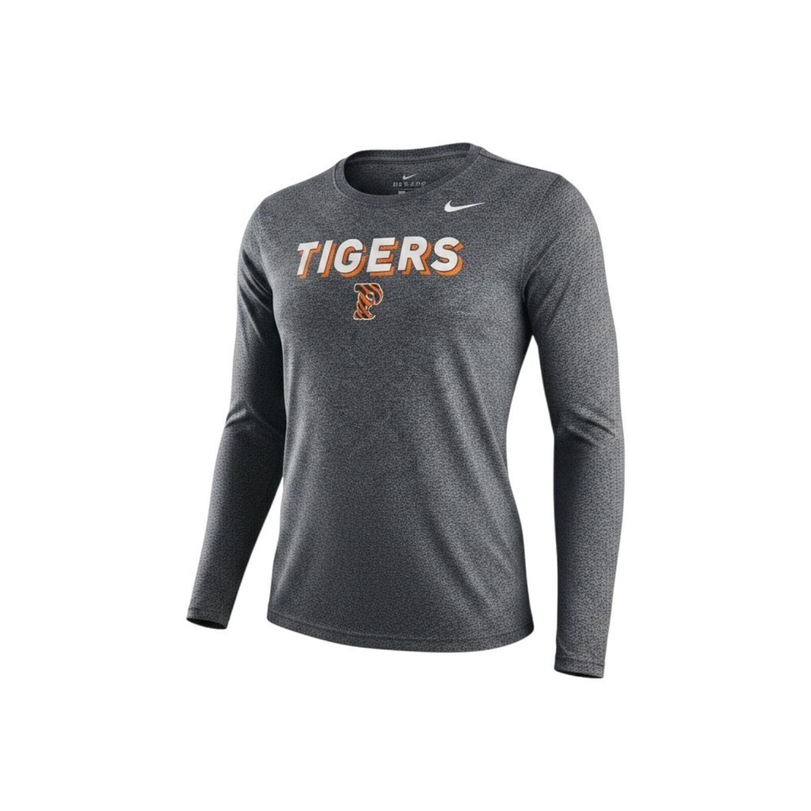 Nike Nike Tigers T-Shirt Men's UK Size 2XL Grey Long Sleeve Size US XXL / EU 58 / 5 - 1 Thumbnail