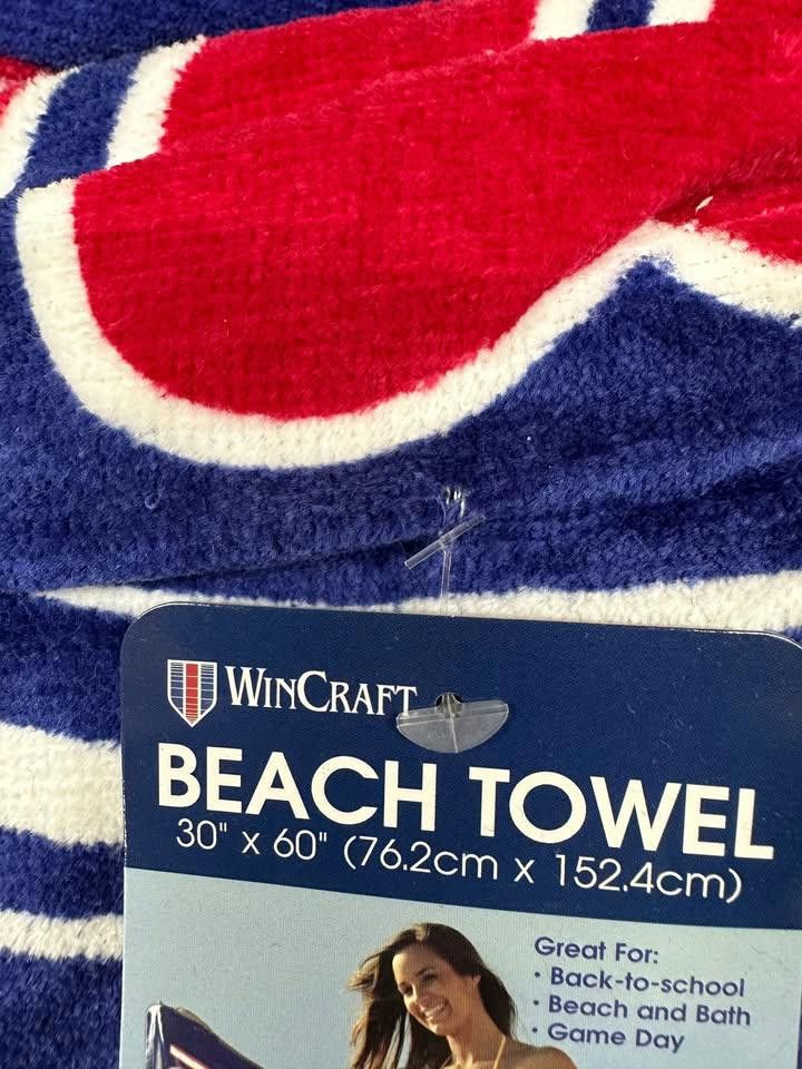 Designer Ole Miss Mississippi University Beach Towel Size ONE SIZE - 3 Thumbnail