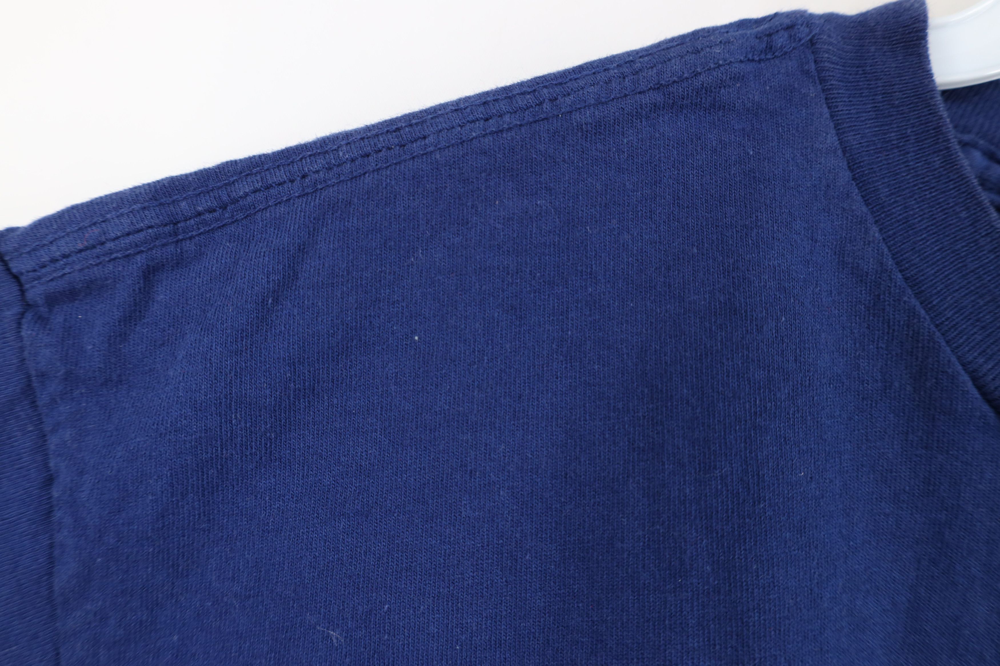 Ralph Lauren Vintage 90s Ralph Lauren Spell USA Flag T-Shirt Blue Cotton Size US M / EU 48-50 / 2 - 8 Thumbnail