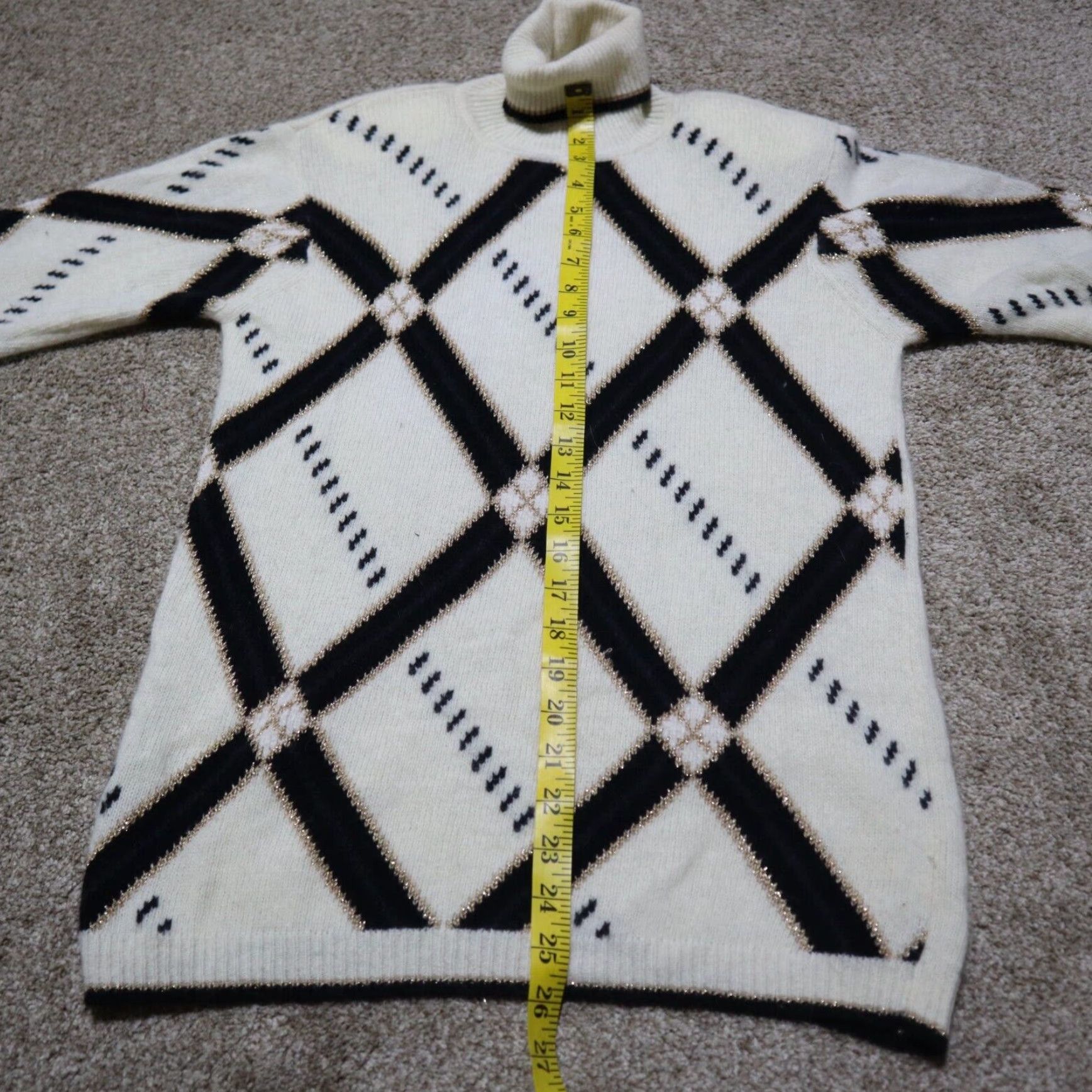 Vintage Jeanne Pierre Orange Pullover Sweater Women's Medium 3/4 Sleeve Size M / US 6-8 / IT 42-44 - 6 Thumbnail
