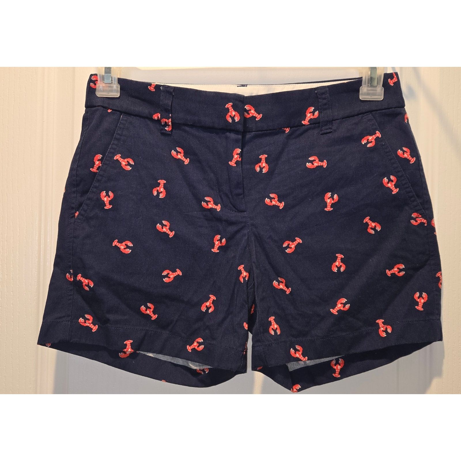J.Crew J.Crew Factory Lobster shorts sz 0 Size 25" / US 0 / IT 36 - 1 Thumbnail