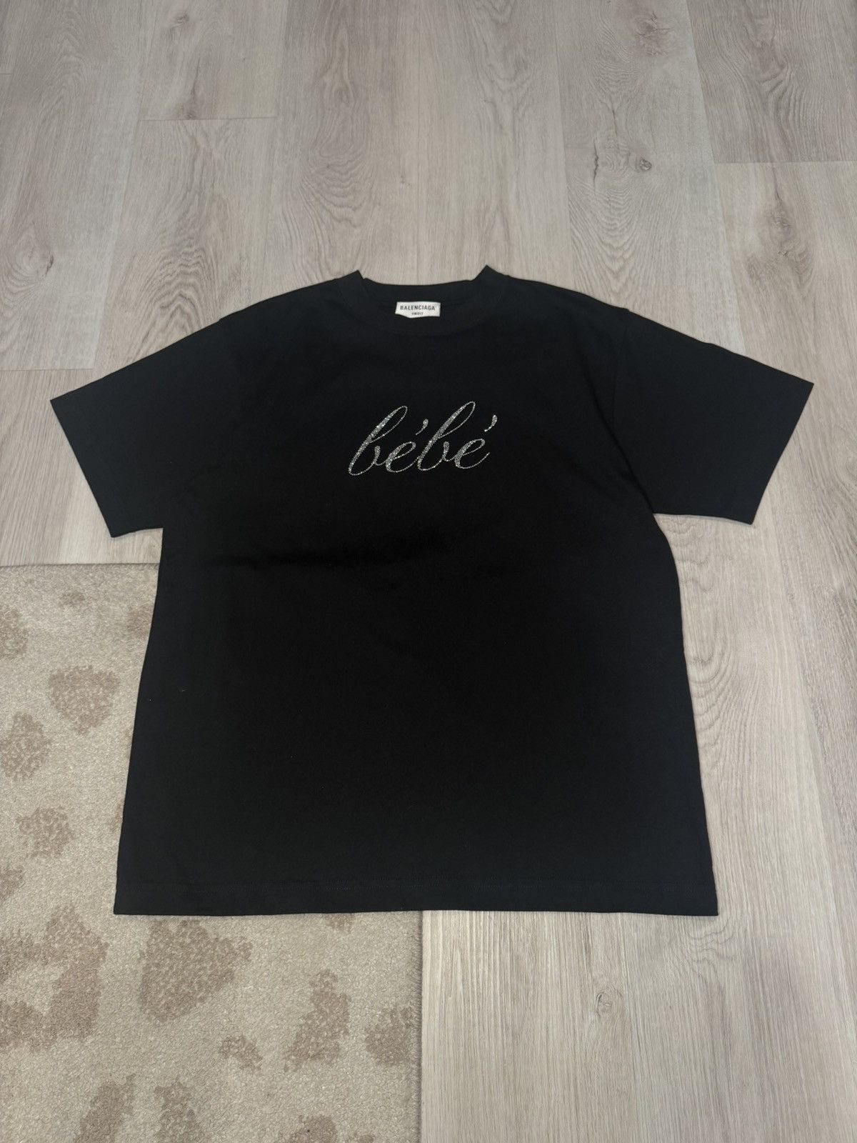Balenciaga Balenciaga “Bebe” Black T Shirt | Grailed
