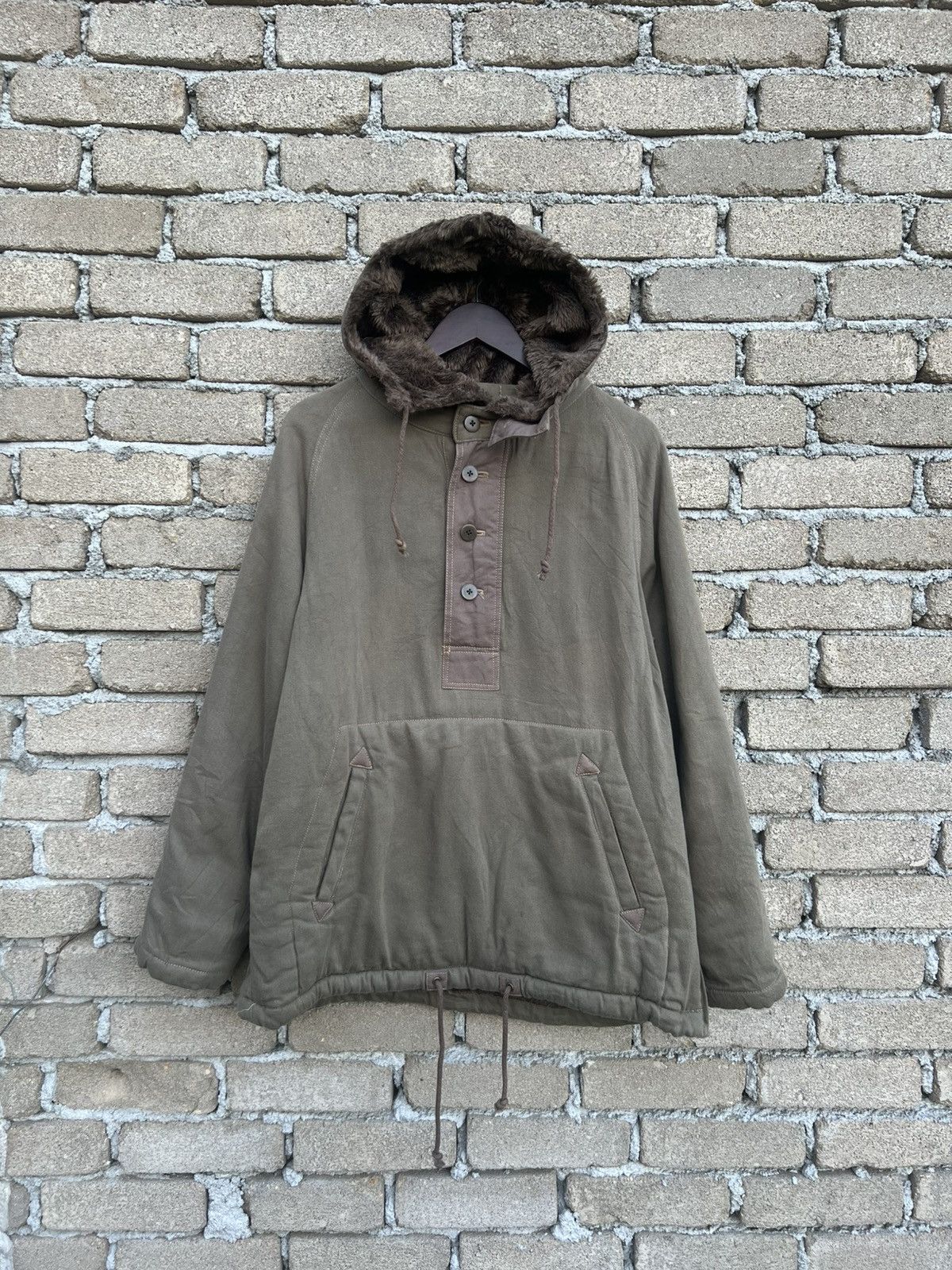 Beams Japan Beams Japan Thermal Insulation Fleece Lined Jacket Hoodie Size US L / EU 52-54 / 3 - 2 Thumbnail