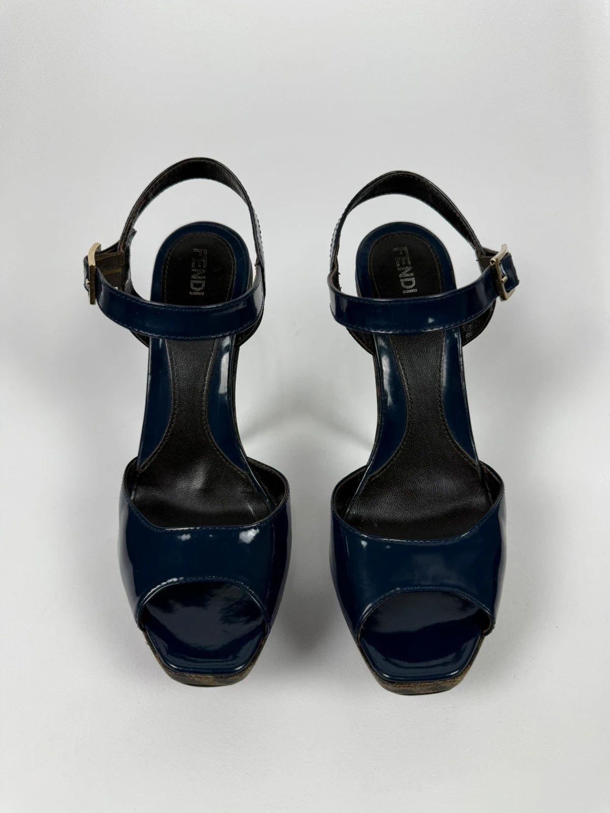 Fendi Fendi Laque Heels Monogram size 37 Size US 7 / IT 37 - 2 Thumbnail