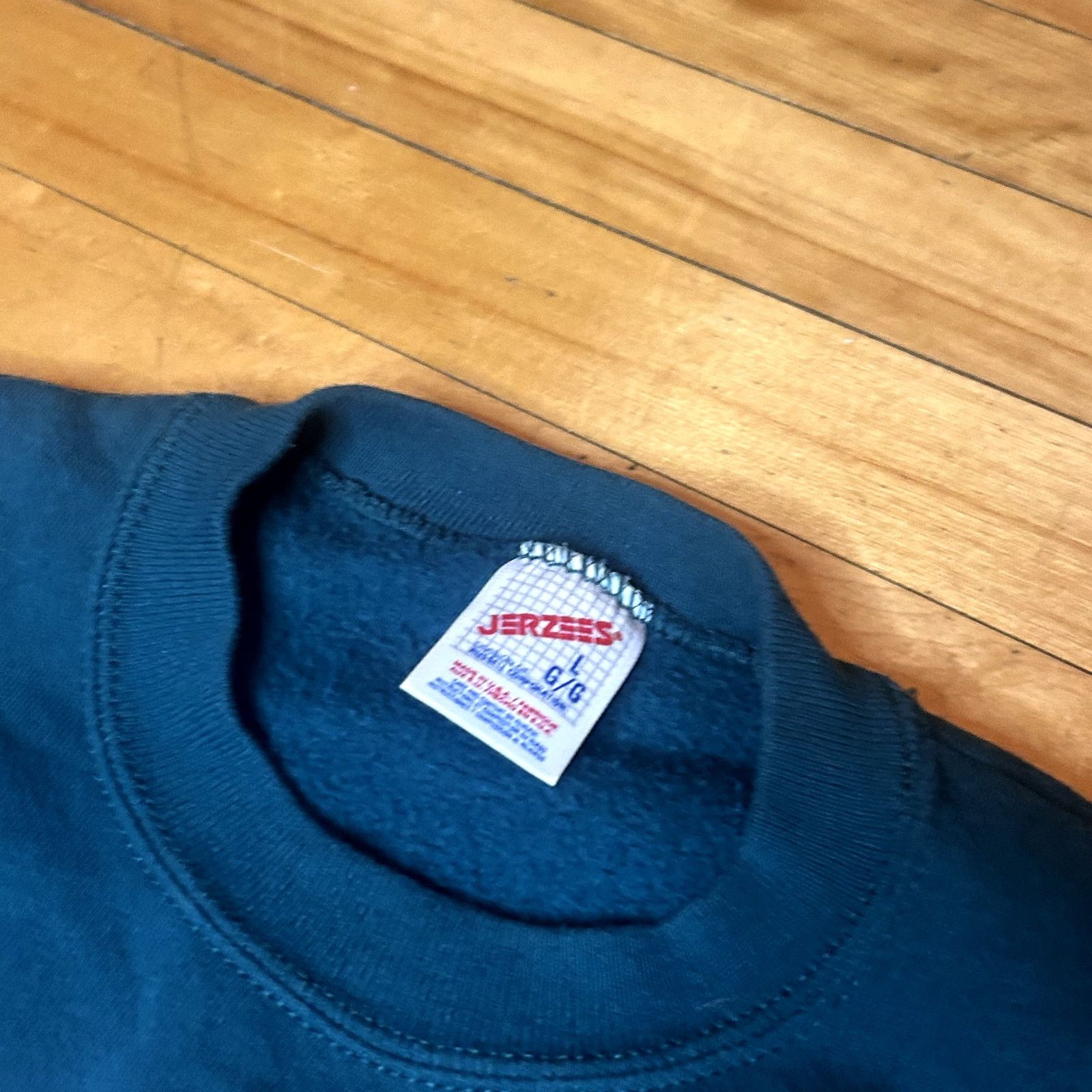 Jerzees Vintage 90s Bayfront Jazz Crewneck Large Size US L / EU 52-54 / 3 - 2 Thumbnail