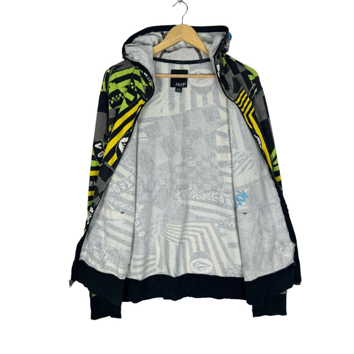 Volcom ☀️VOLCOM SKATE HOODIE ZIPPER SWEATSHIRT PULLOVER Size US M / EU 48-50 / 2 - 6 Thumbnail