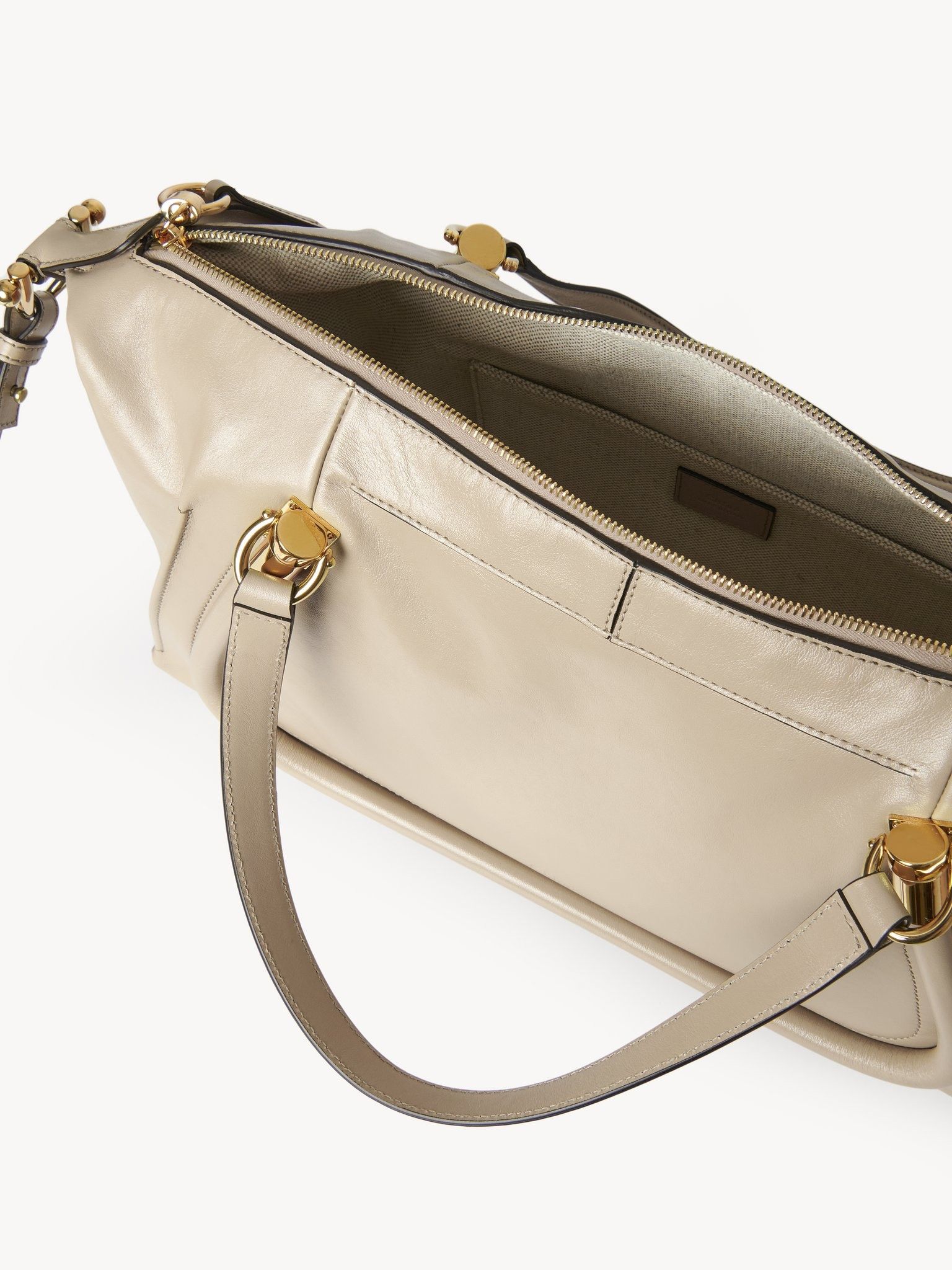 Chloe oc11z0825 Size: OS / Paraty Large Bag in Beige Size ONE SIZE - 4 Thumbnail