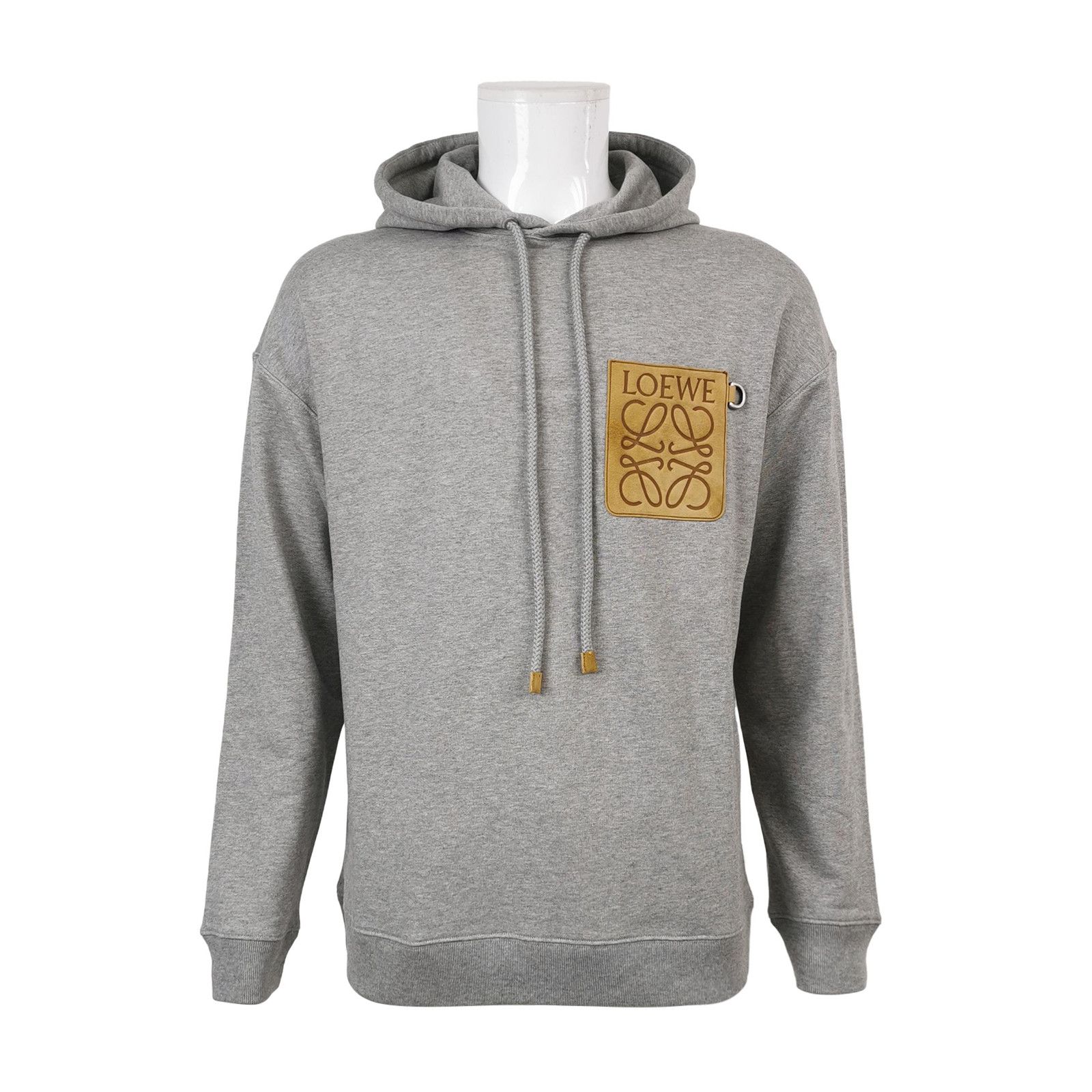 Loewe Loewe Leather Anagram Patch Hoodie Size S Size US S / EU 44-46 / 1 - 1 Thumbnail