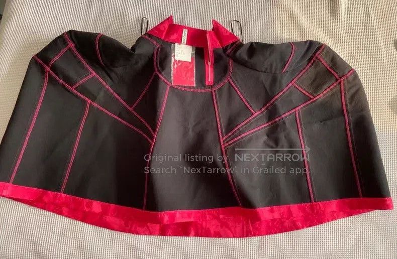 Comme des Garcons Comme Des Garcons Pink Jacquard Oversized Skirt Size S / US 4 / IT 40 - 6 Thumbnail