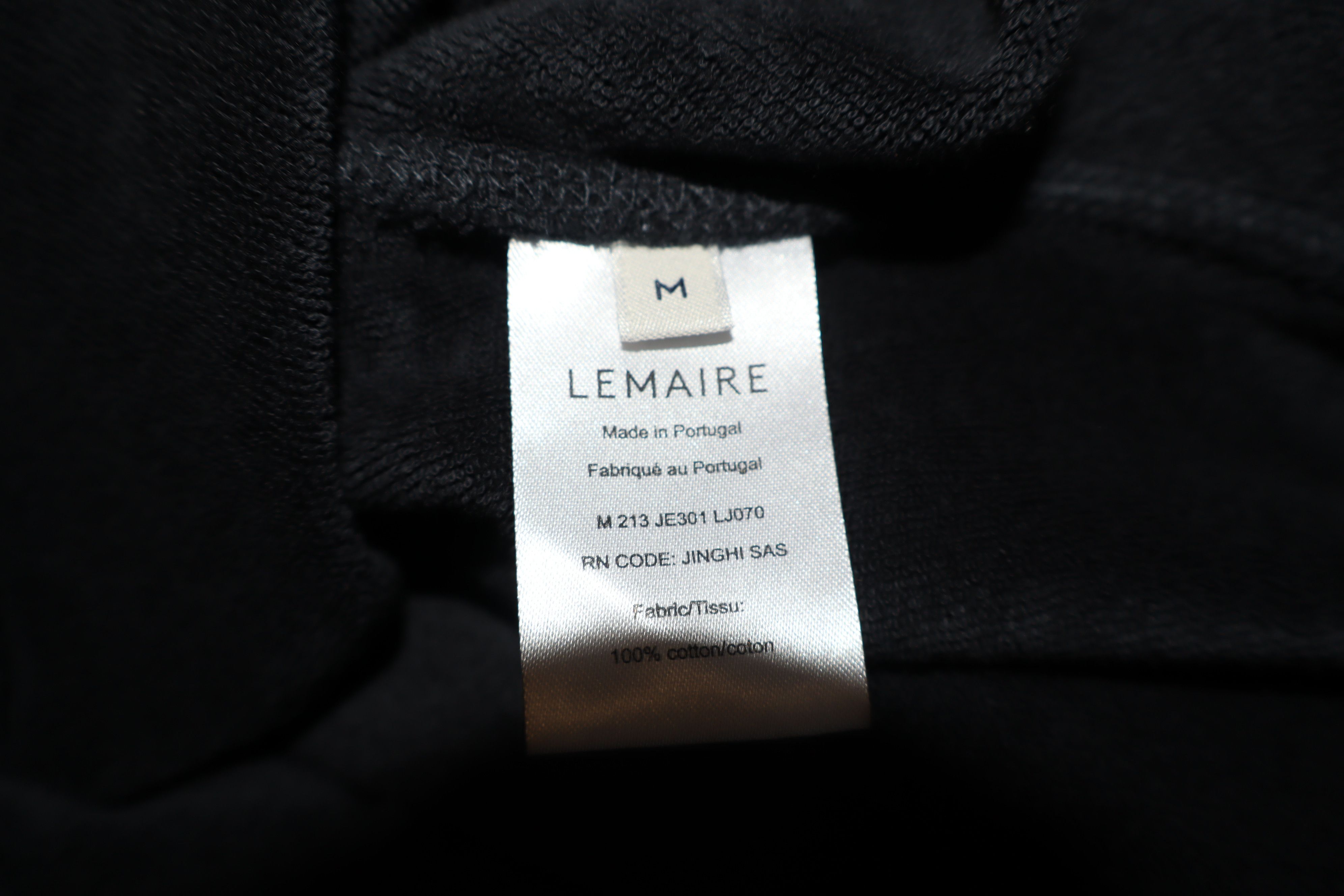 Lemaire Cotton towelling sweatshirt Size US M / EU 48-50 / 2 - 10 Thumbnail