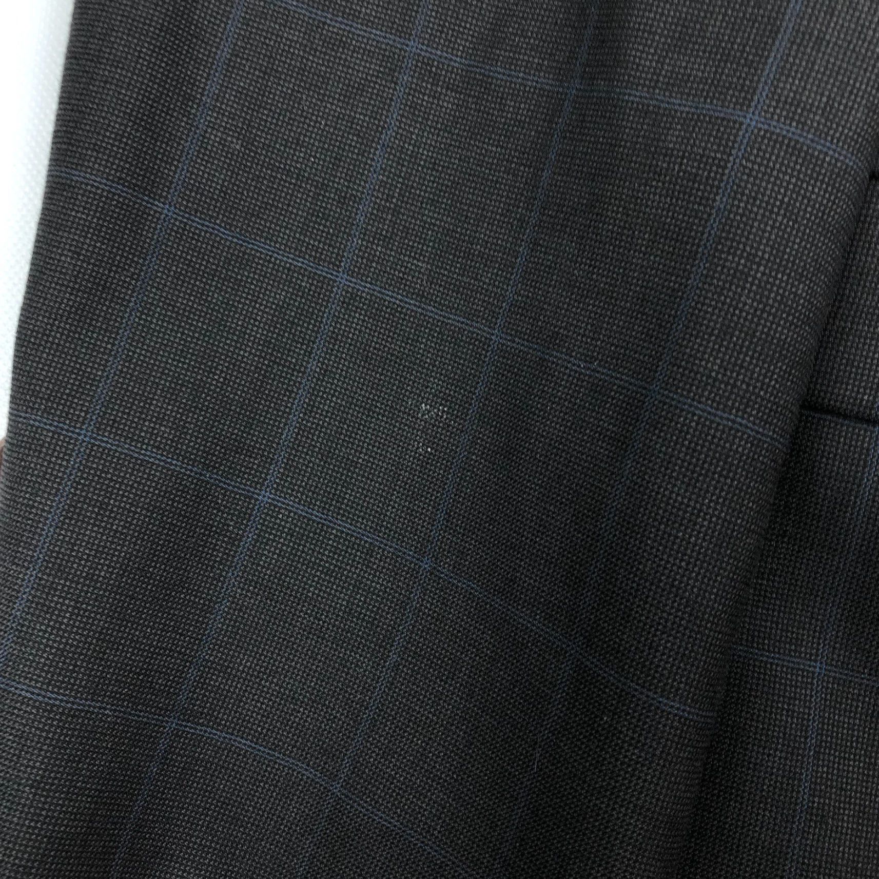 Ralph Lauren Ralph Lauren Blazer Jacket Sport Coat 42R Wool Charcoal Windowpane Men Slim Regular Jacket Blazer Notch Lapel 2 Button Size 42R - 4 Thumbnail