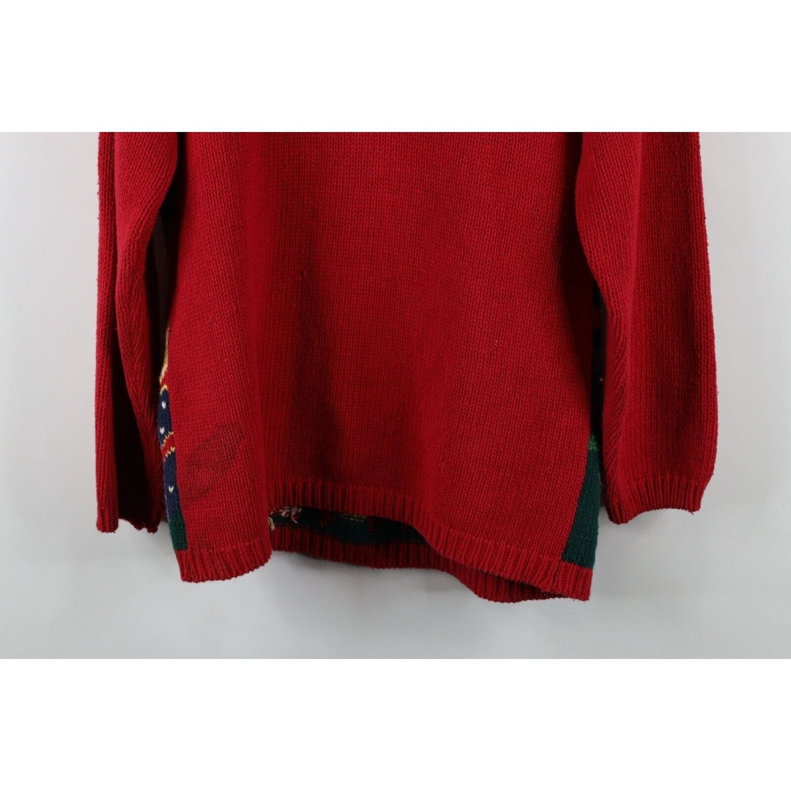 Vintage Vintage 90s Streetwear Heavyweight Christmas Sweater Size XL / US 12-14 / IT 48-50 - 15 Thumbnail