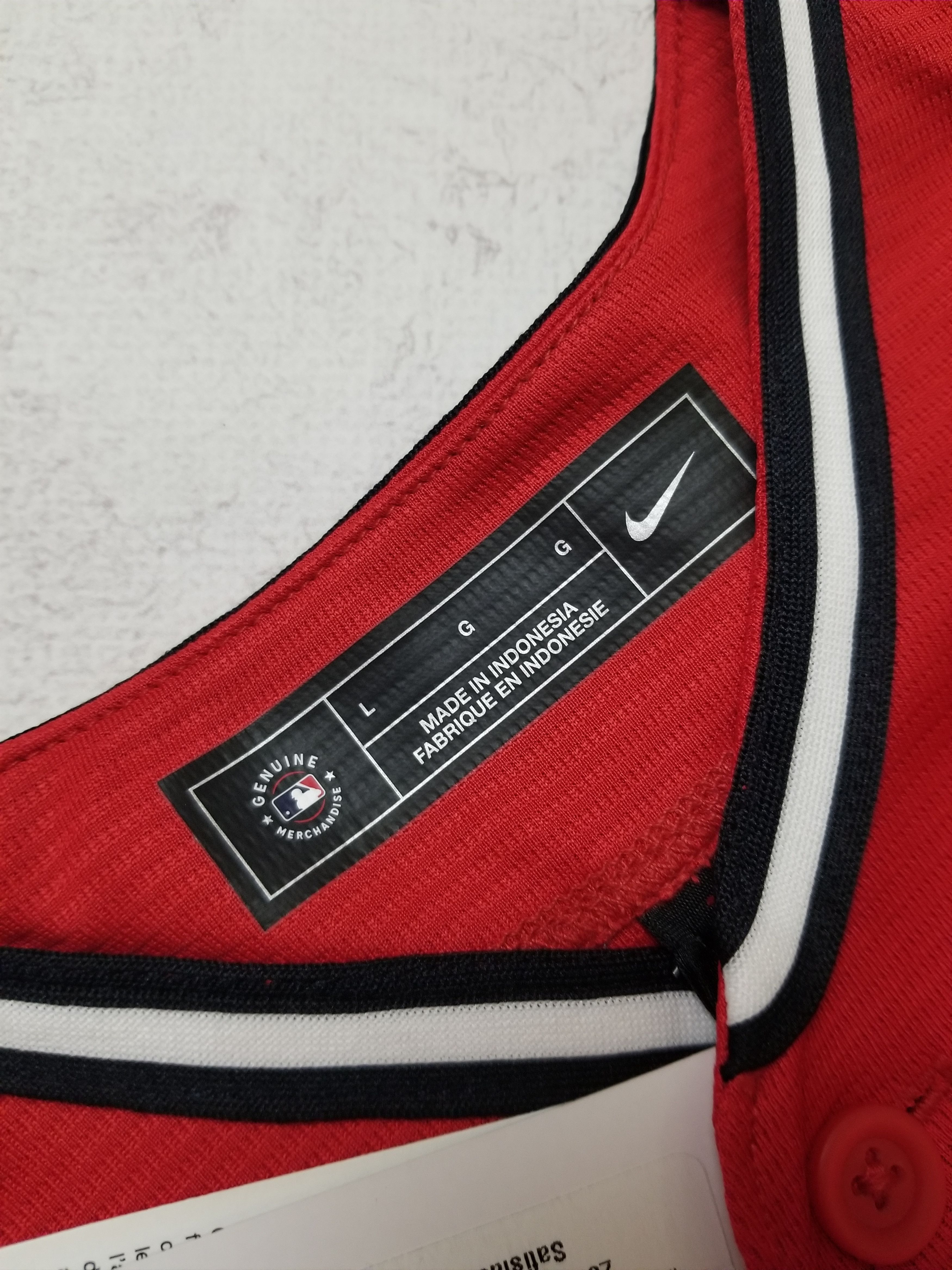 Nike Nike Cleveland Guardians Replica 2.0 Alternate Blank Jersey Size US L / EU 52-54 / 3 - 13 Thumbnail