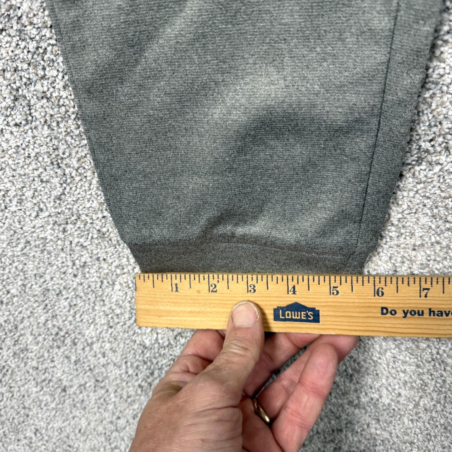 Nike Nike Therma-FIT Pants Mens Small Gray Fleece Joggers Athletic Gym Athleisure Size US 29 - 3 Thumbnail