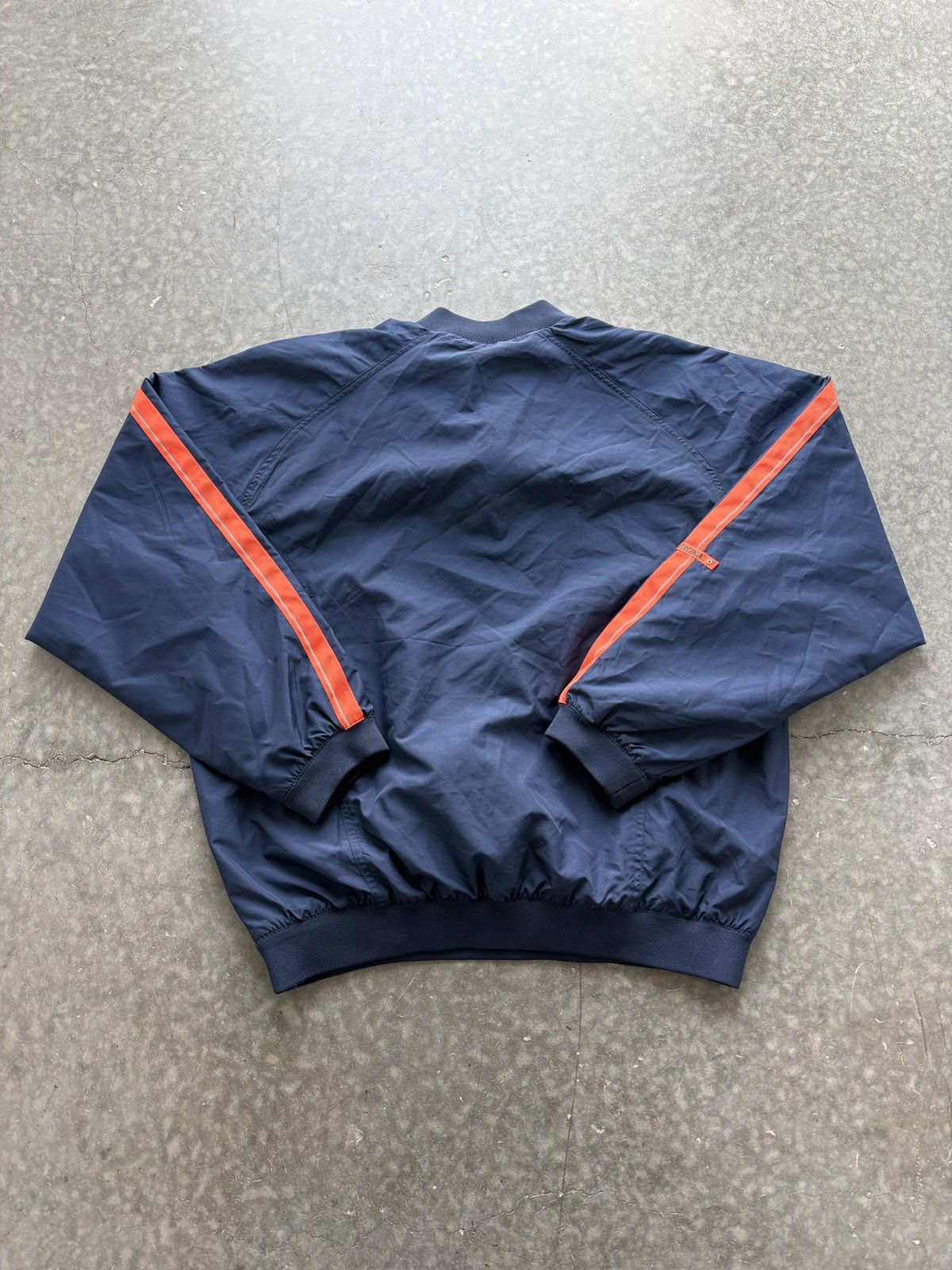 Nike Vintage Y2K Nike UVA Virginia Quarter Zip Windbreaker Size US L / EU 52-54 / 3 - 9 Thumbnail