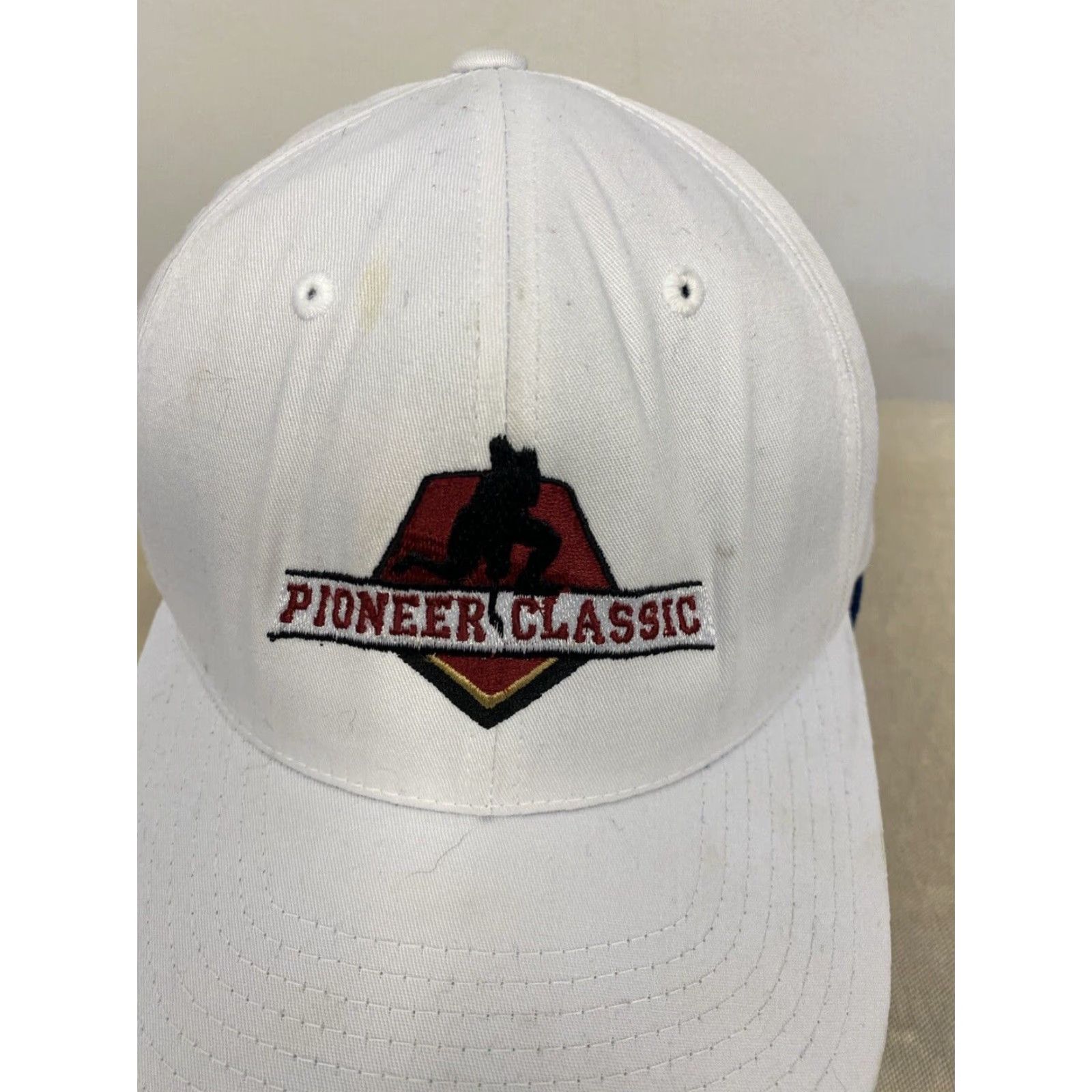 Vintage VINTAGE Pacific Headwear Pioneer Classic Cap Adult Adjustable Cotton White 80s 90s Mens Size ONE SIZE - 2 Thumbnail