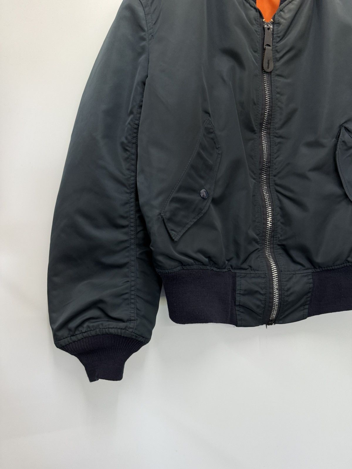 Alpha Industries 🔥 ALPHA INDUSTRIES USA INTERMEDIATE MA-1 BOMBER JACKET Size US S / EU 44-46 / 1 - 3 Thumbnail