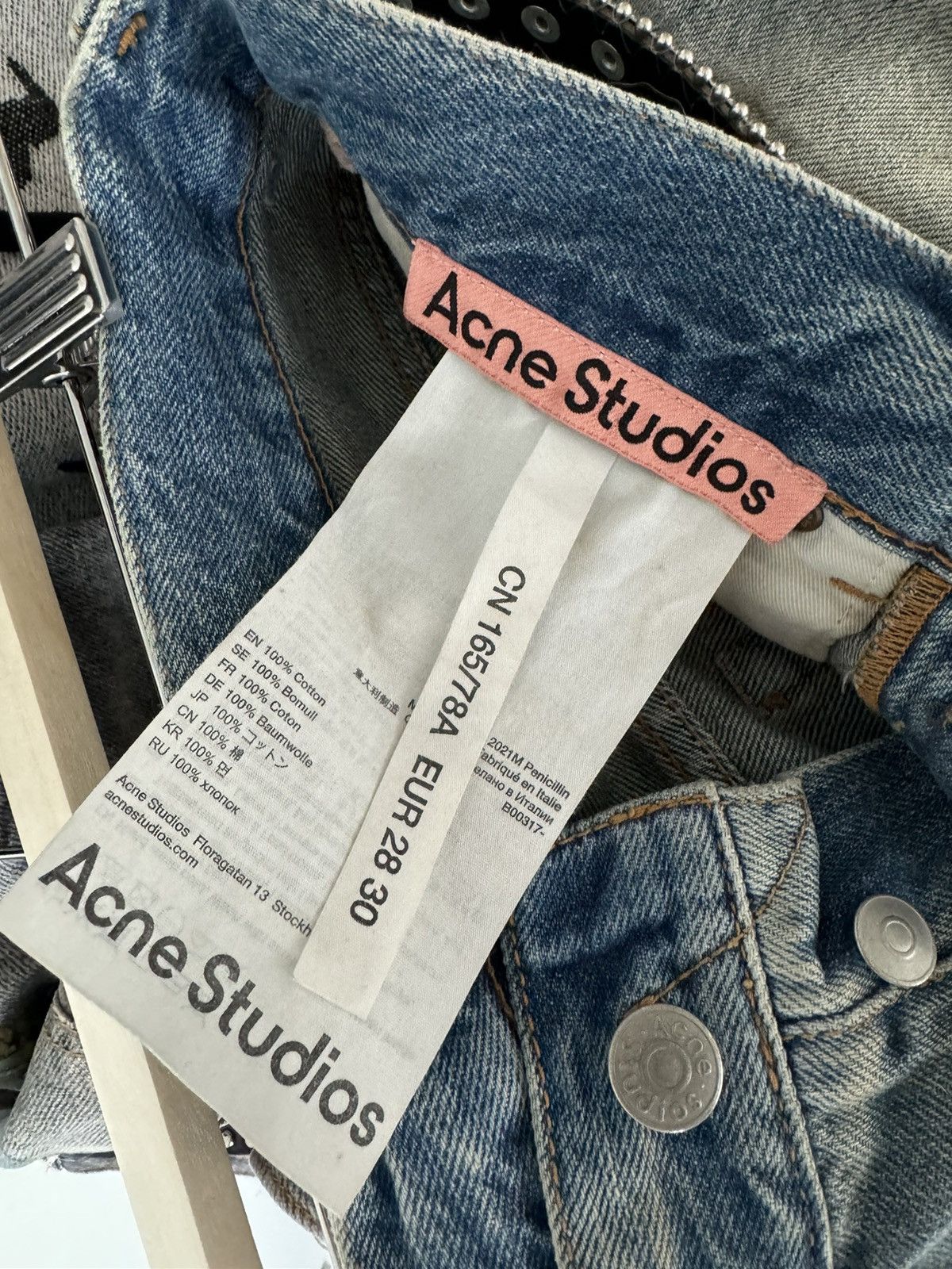 Acne Studios Acne Studios 2021m dye mud jeans Size US 28 / EU 44 - 7 Thumbnail