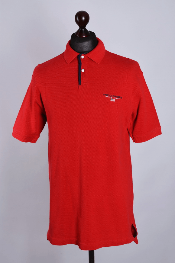 Polo Ralph Lauren Polo Sport Ralph Lauren Polo Shirt Red Size M Size US M / EU 48-50 / 2 - 1 Thumbnail