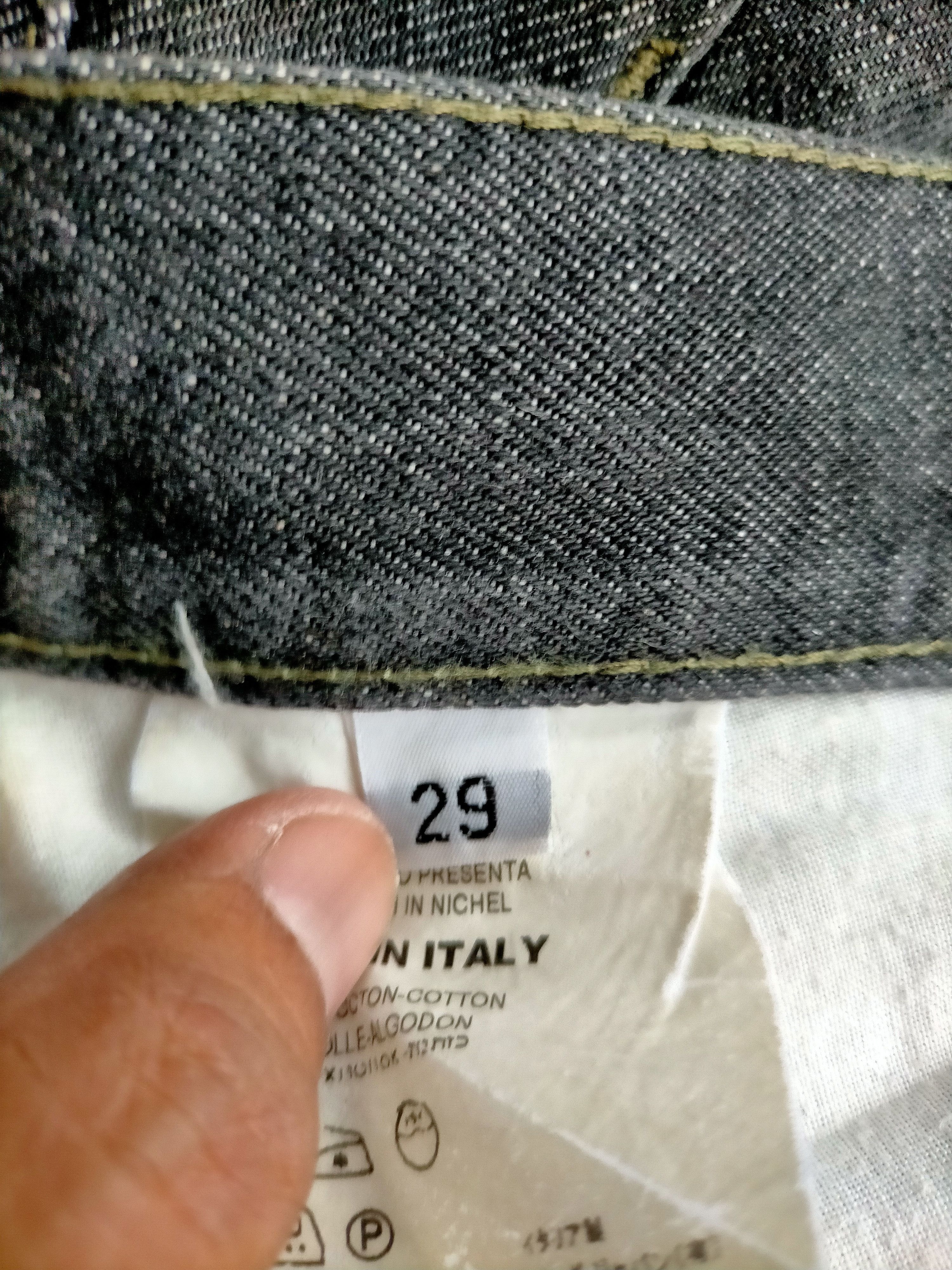 Helmut Lang Helmut Lang Made in italy Button Fly Black Jeans Size US 30 / EU 46 - 15 Thumbnail