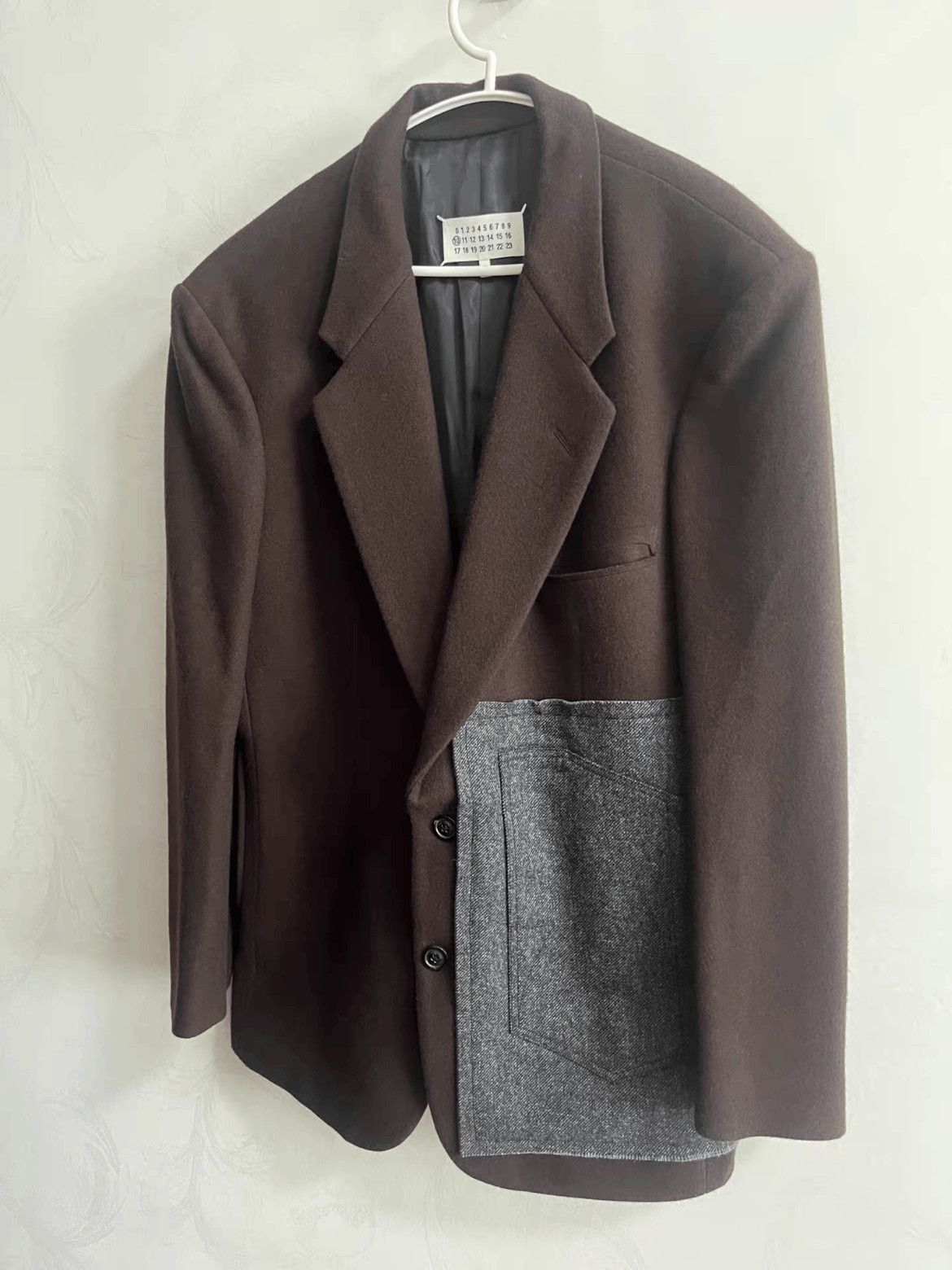 Maison Margiela Sz 44 Maison Margiela Pocket Patch Oversized Jacket Size US S / EU 44-46 / 1 - 1 Thumbnail