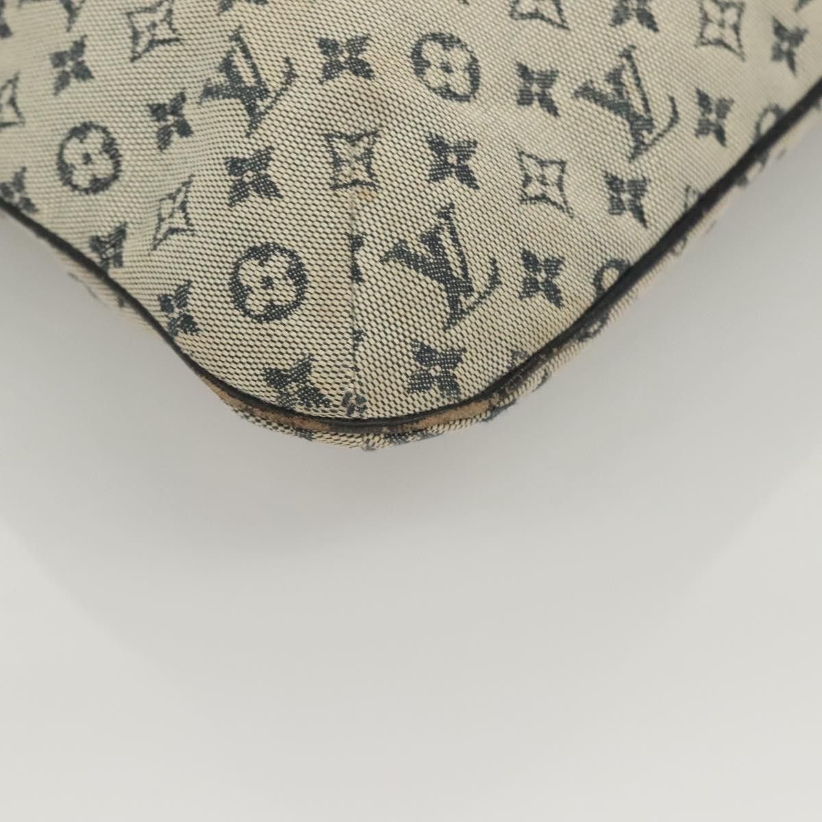 Louis Vuitton LOUIS VUITTON Monogram Mini Françoise Tote Bag Blue M92208 Size ONE SIZE - 9 Thumbnail