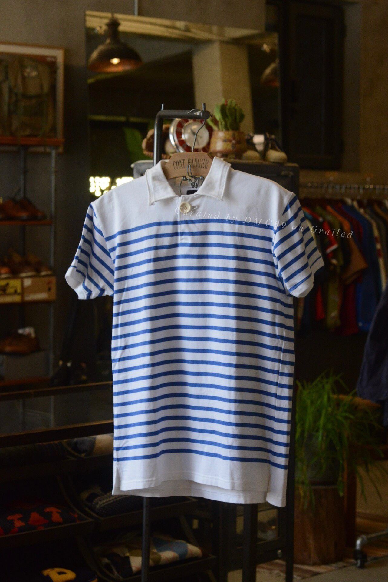 Kapital Kapital Horizontal Stripe Short Sleeve Polo Size US M / EU 48-50 / 2 - 1 Thumbnail