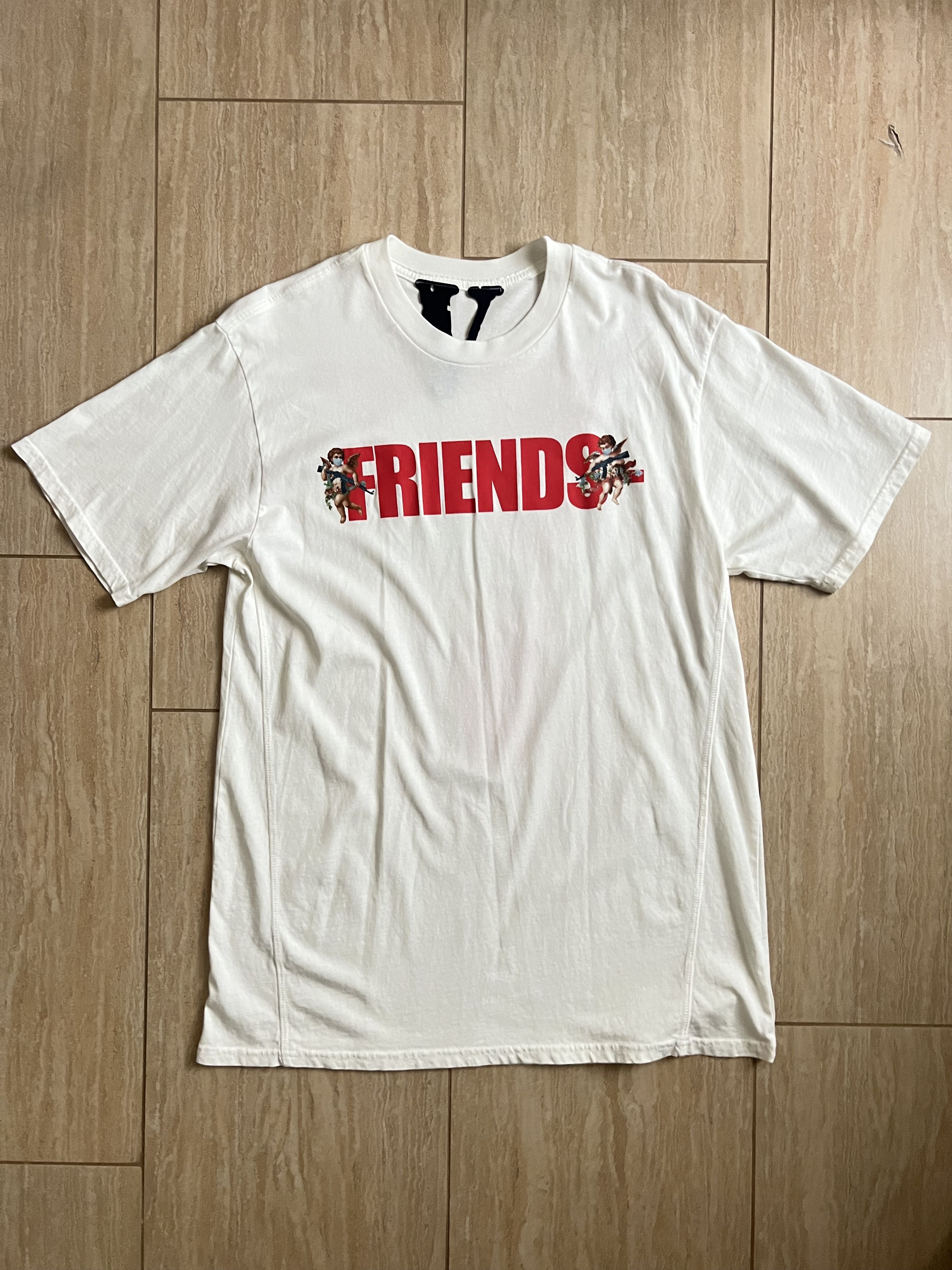 Vlone VLONE Short Sleeve Angel Friends Tee Size M Size US M / EU 48-50 / 2 - 1 Thumbnail