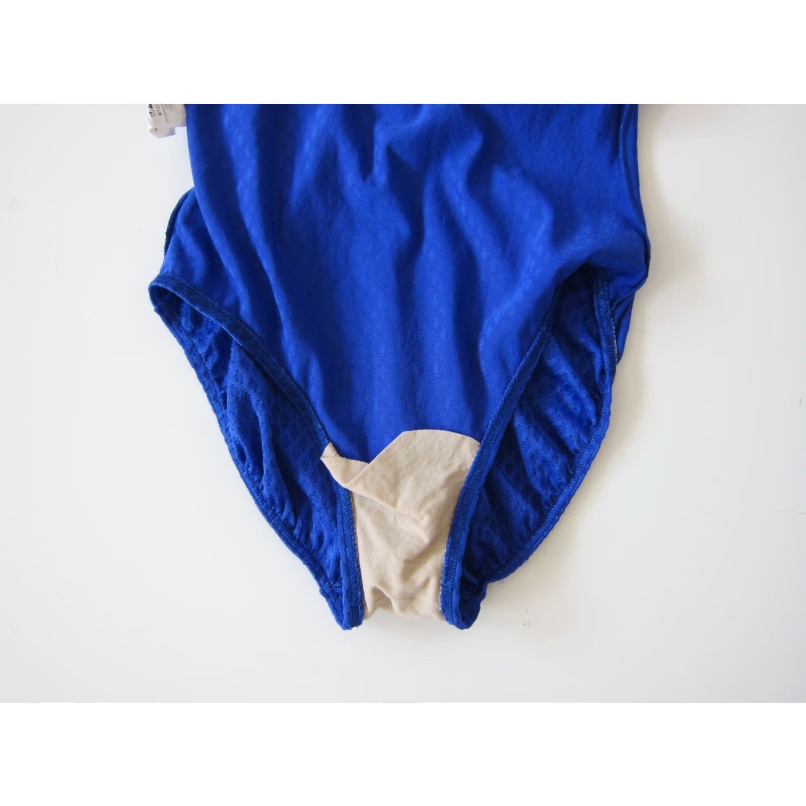 Vintage VINTAGE Le Cove Royal Blue Built In Bra One Piece Swimsuit Women Size 10 Size ONE SIZE - 7 Thumbnail