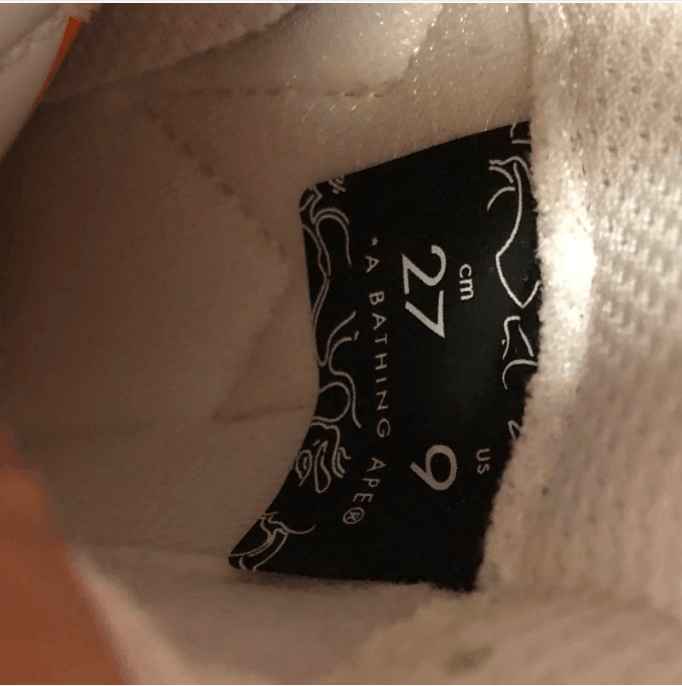 Bape Casual low cut sports shoes Size US 9.5 / EU 42-43 - 7 Thumbnail