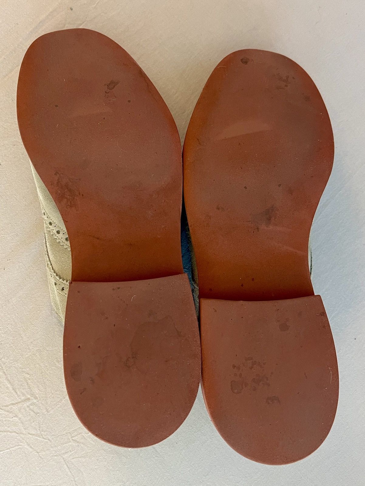 Church's Church’s Shoes Taupe Suede Double Monkstrap Wingtips 10.5D Size US 10.5 / EU 43-44 - 4 Thumbnail
