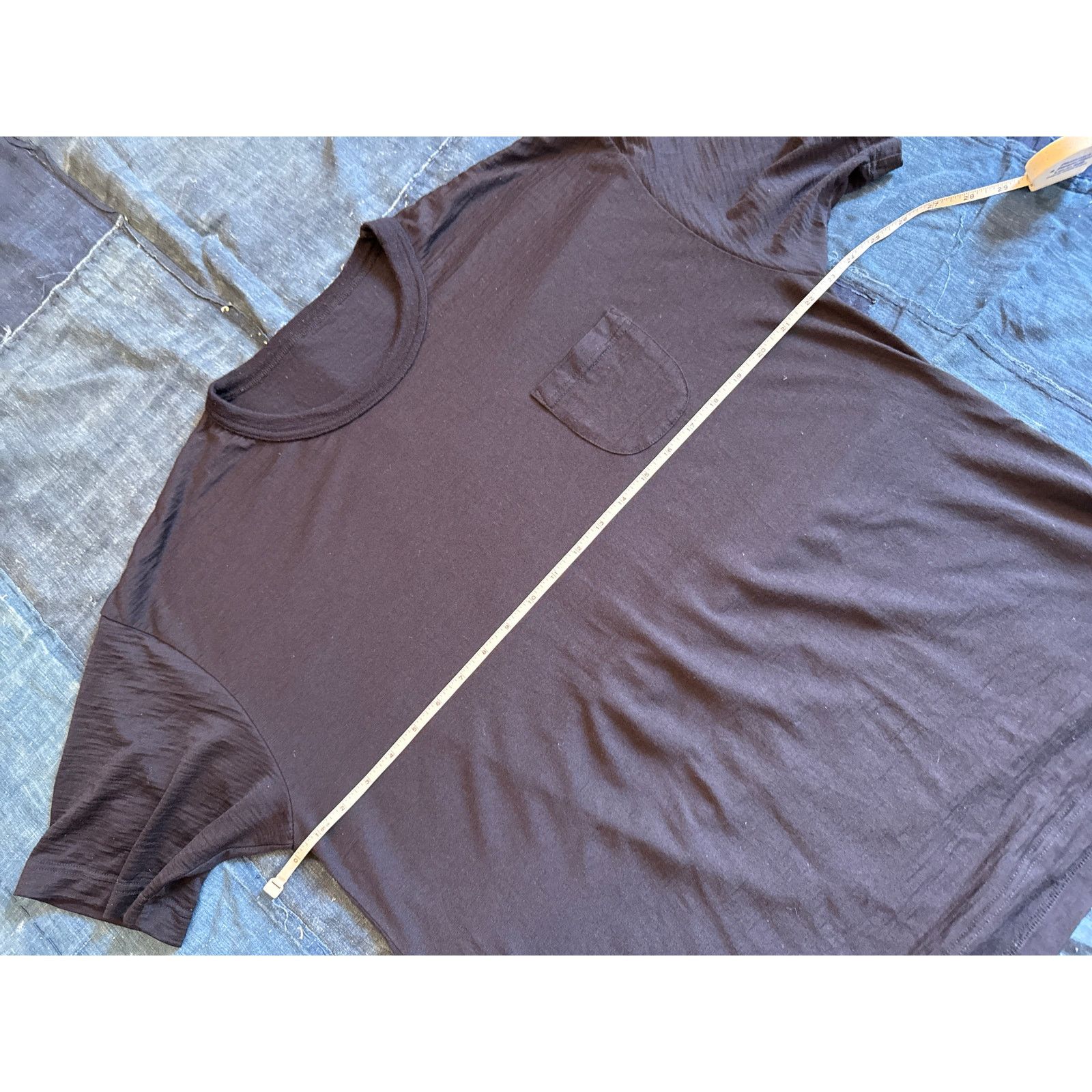 Visvim Visvim Sport AMPLUS TEE S/S (SUPERFINE) - Navy - Size 2 Size US M / EU 48-50 / 2 - 4 Thumbnail