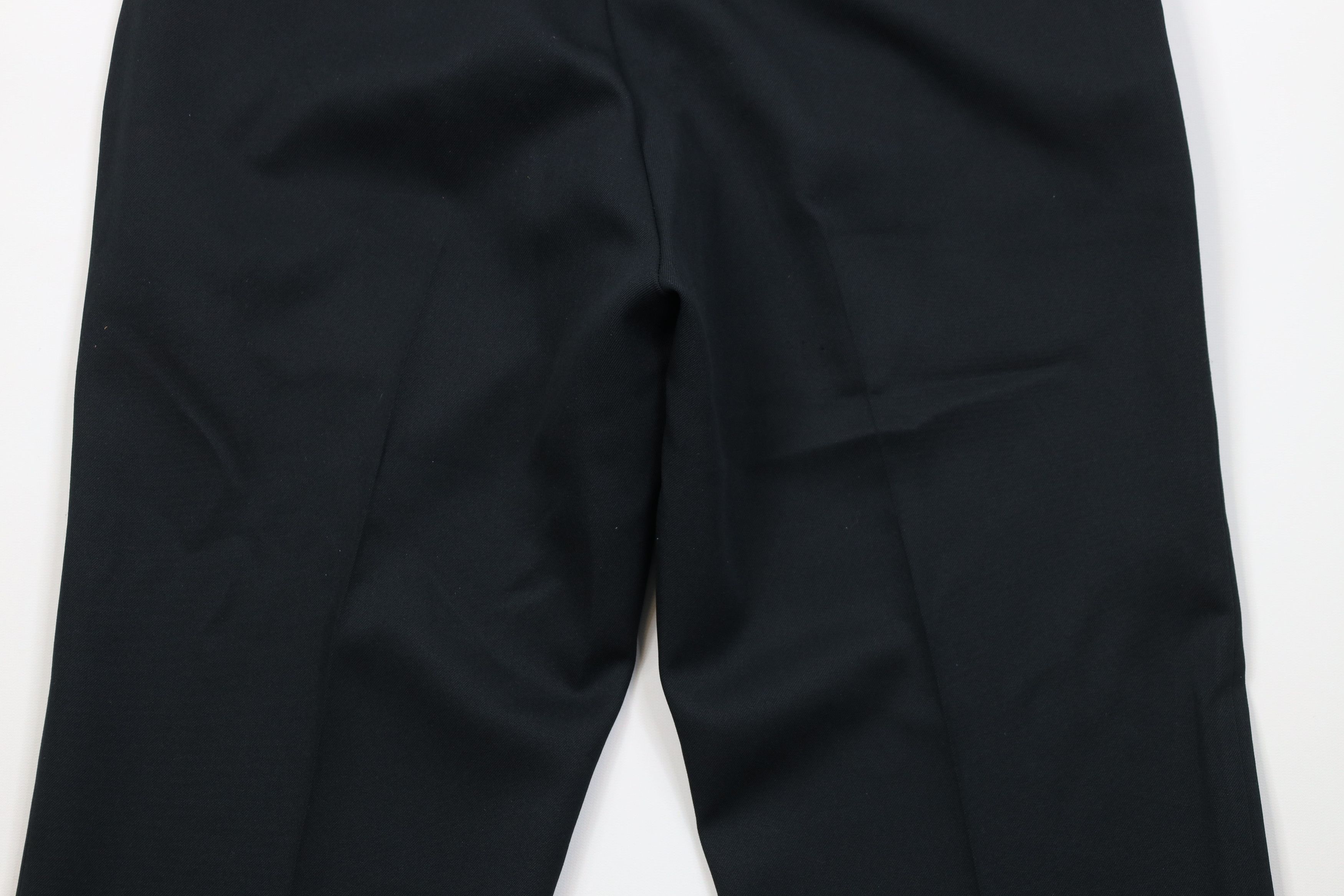 Vintage Vintage 70s Streetwear Flared Wide Leg Chino Pants Black USA Size US 36 / EU 52 - 11 Thumbnail