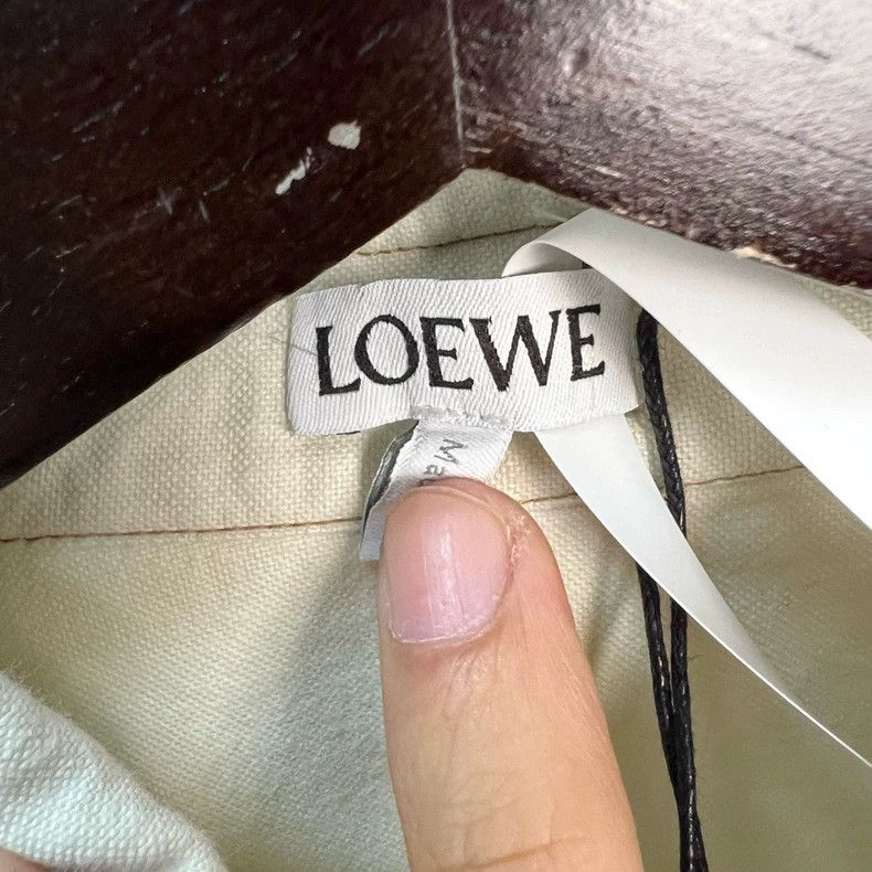 Loewe LOEWE Pocket embroidered logo denim shirt Size XS / US 0-2 / IT 36-38 - 3 Thumbnail