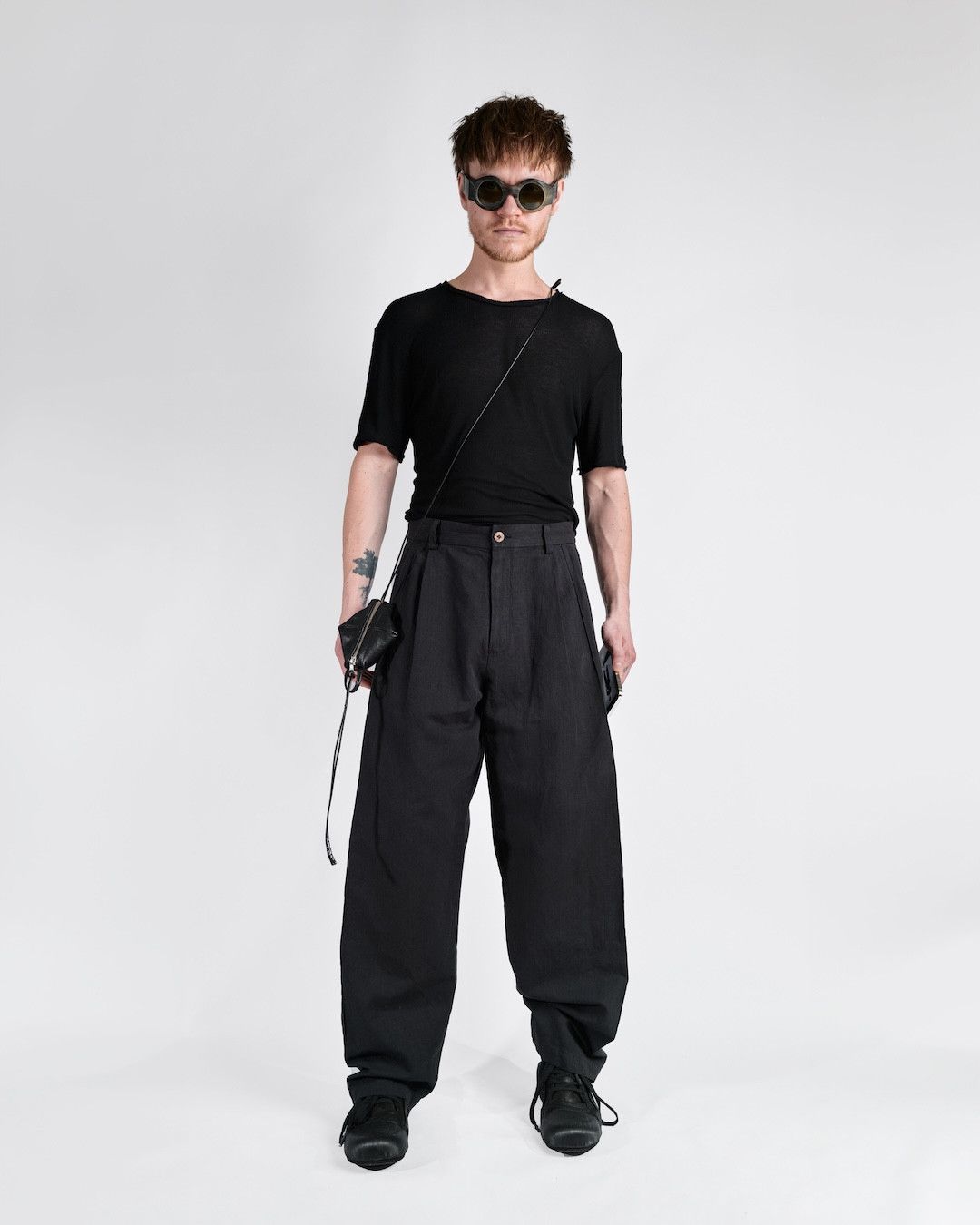Other NKTRMNV PLEATED TEXTURED PANTS Size US 32 / EU 48 - 2 Thumbnail