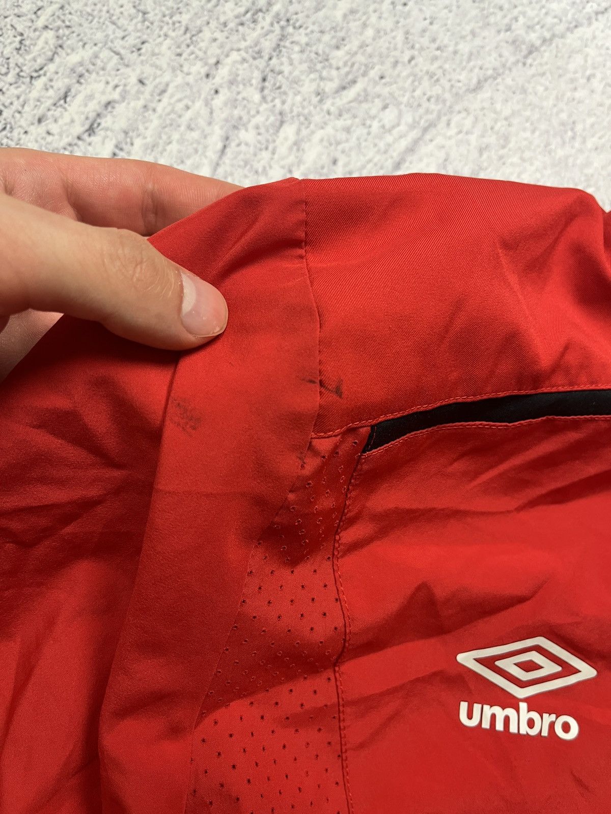 Umbro Vintage Umbro PSV 00s Training Jacket Soccer Football Track Size US S / EU 44-46 / 1 - 5 Thumbnail