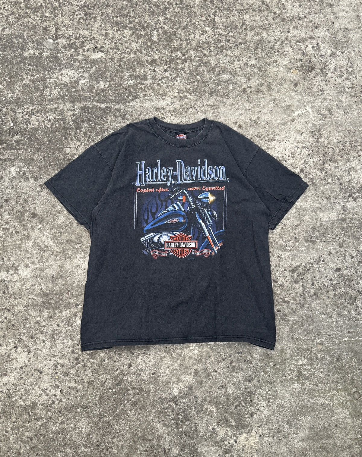 Harley Davidson × Vintage Vintage Harley Davidson O’hara’s Delta Logo 2000 Rare XL Size US XL / EU 56 / 4 - 1 Thumbnail