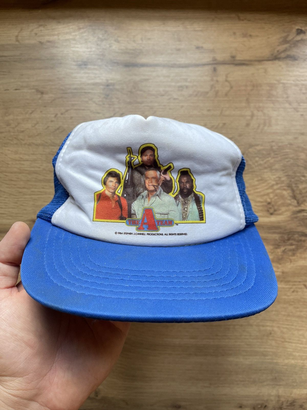 Vintage 1984 The A Team Vintage truck Cap 80’s Size ONE SIZE - 1 Thumbnail