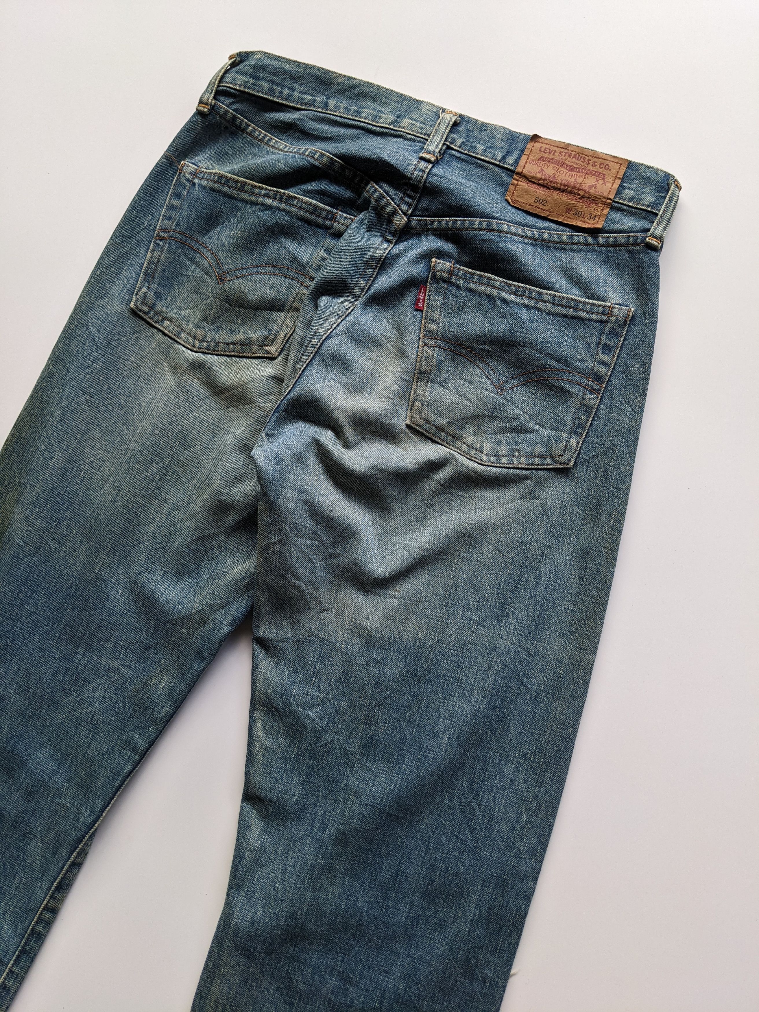 Levi's × Levi's Vintage Clothing × Vintage Vintage Levi's 502 Big E selvedge jeans Size US 31 - 1 Thumbnail