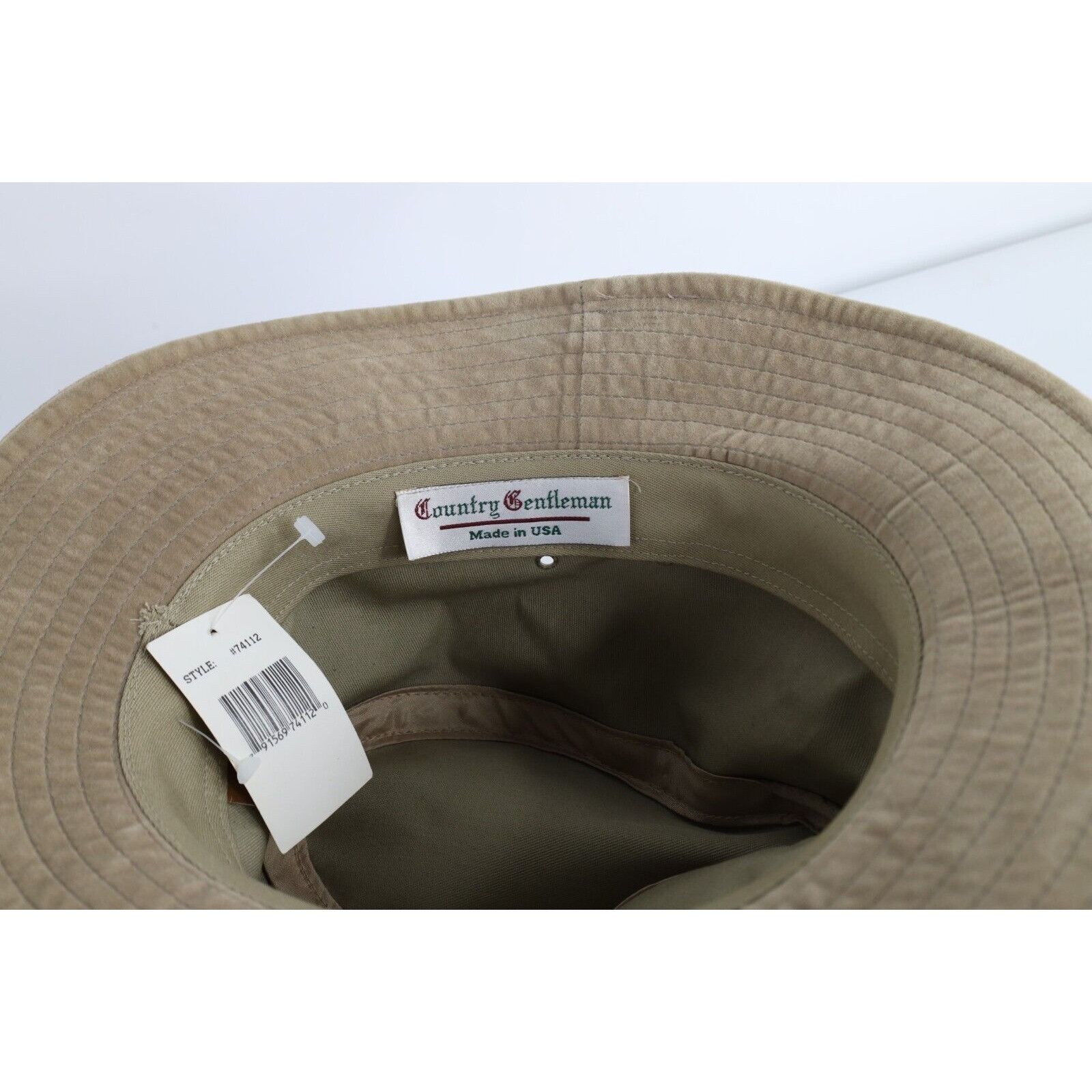 Vintage Deadstock Vintage 90s Steetwear Suede Fedora Hat Size ONE SIZE - 7 Thumbnail