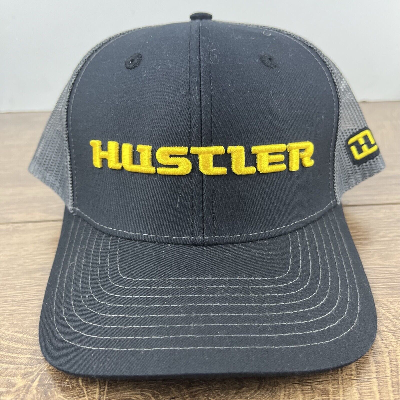 Other Hustler Snapback Hat Lazenby Equipment Black Adjustable Hat Size ONE SIZE - 6 Thumbnail