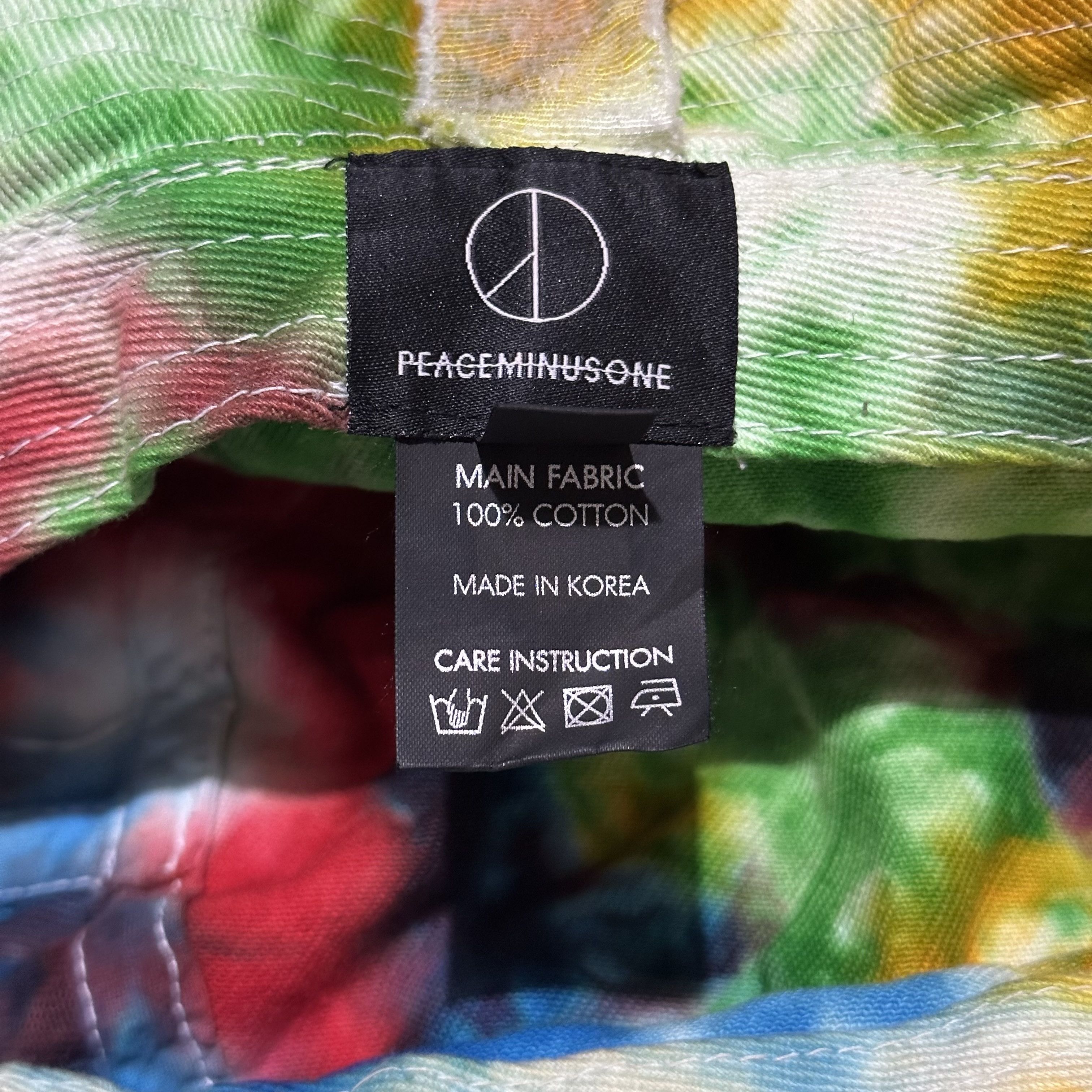 peaceminusone Peaceminusone G Dragon Tye Dye Bucket Hats PMO Size ONE SIZE - 8 Thumbnail