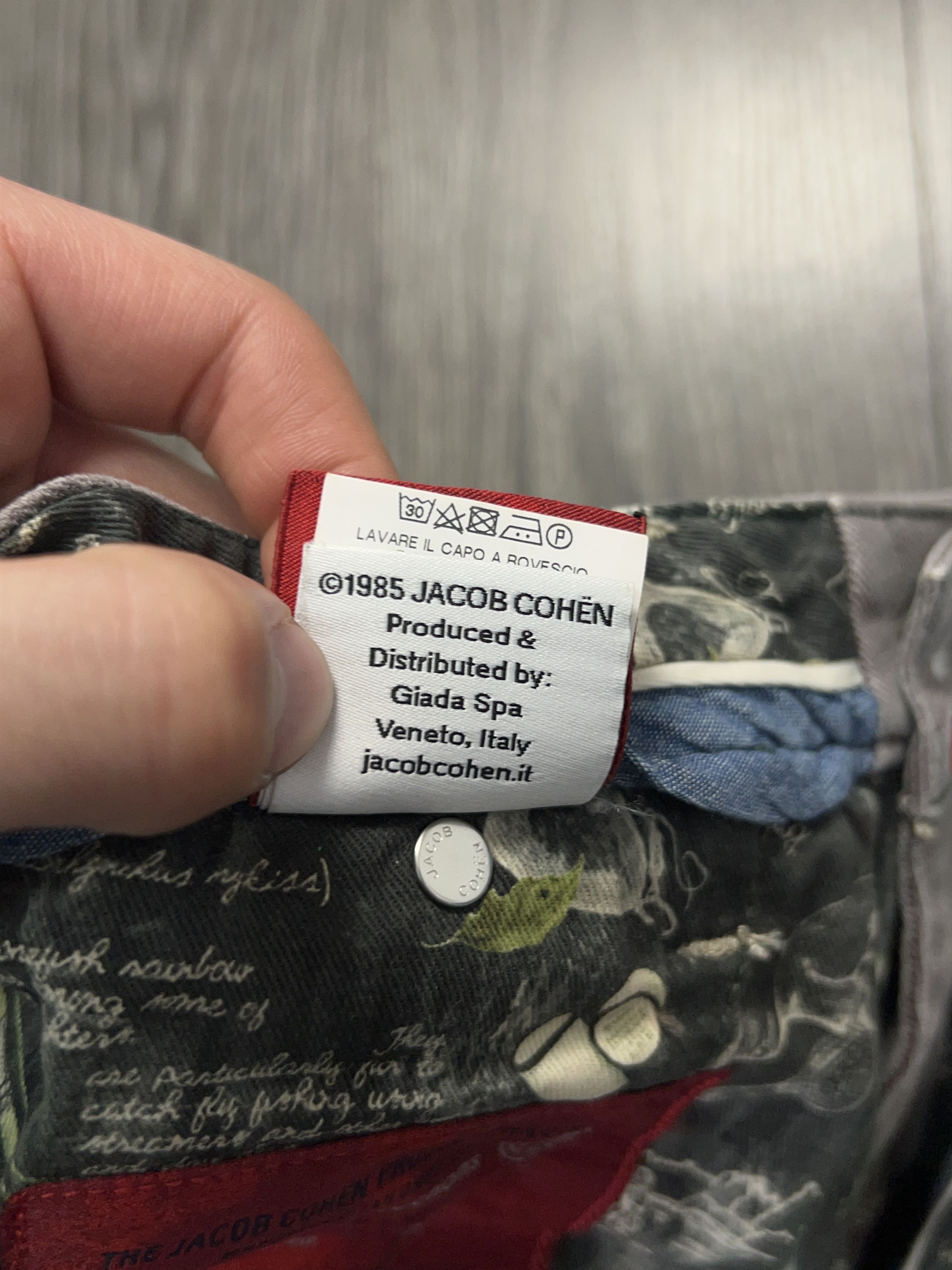 Jacob Cohen 613 CP Denim Cotton Elastane Jeans Pants Trousers Size 31 Size US 31 - 18 Thumbnail