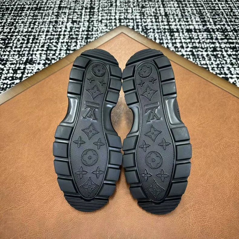 Louis Vuitton louis vuitton black chunky sneakers-2508 Size US 6 / EU 39 - 6 Thumbnail