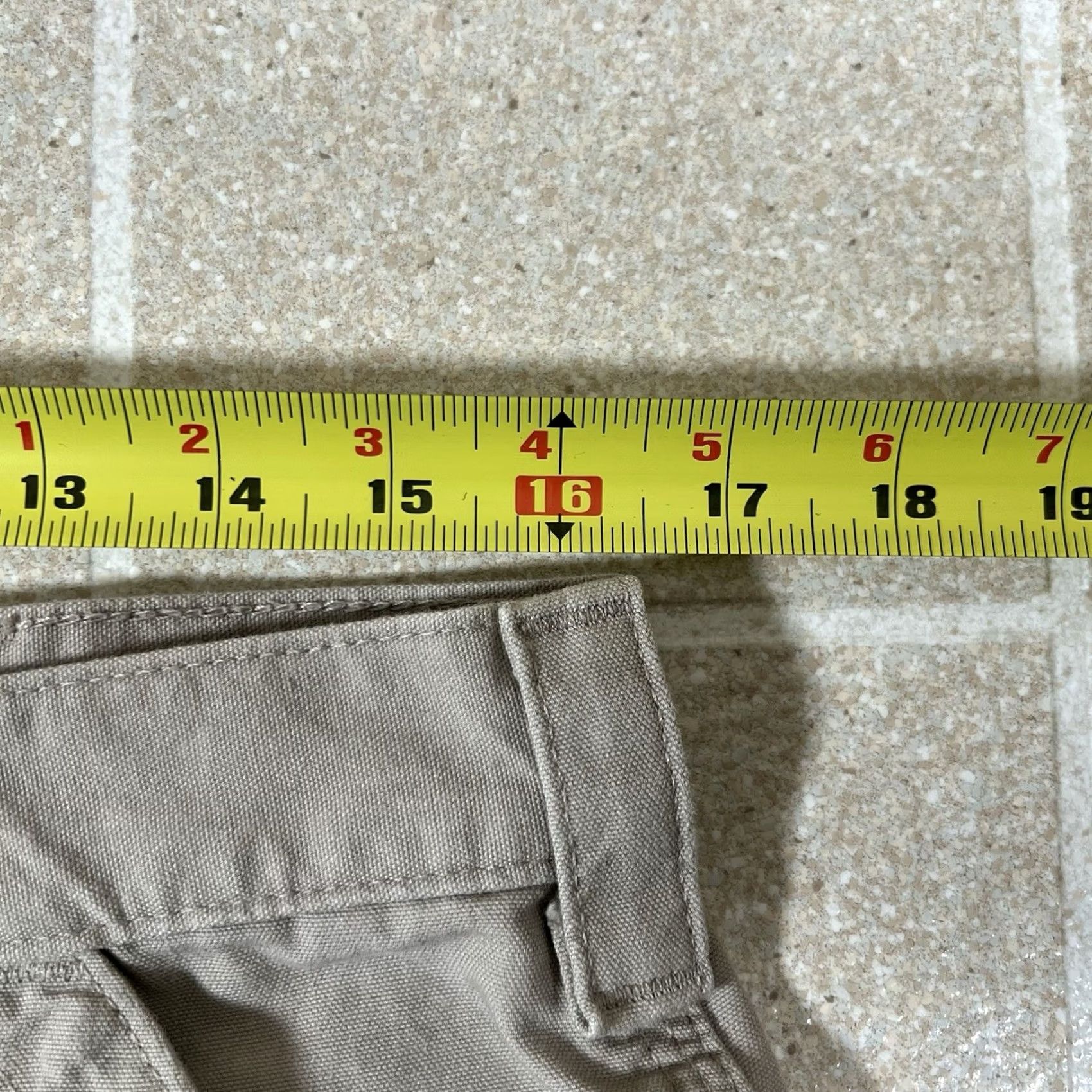 Carhartt Carhartt Shorts Men 34 Tan Loose Fit Carpenter Cotton Workwear Beige 34 Mens Size US 34 / EU 50 - 4 Thumbnail