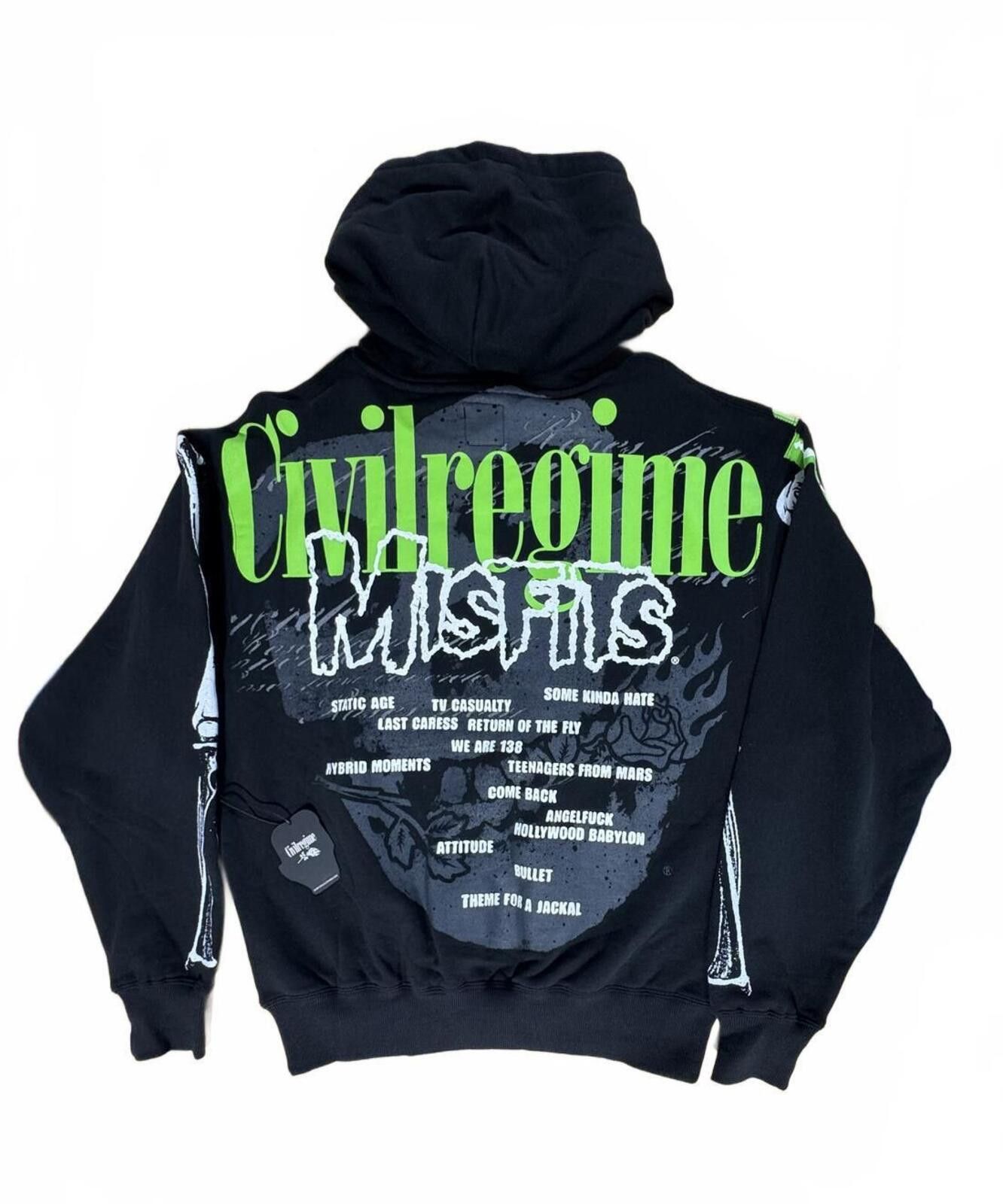 Civil Regime Civil Regime Misfits Graphic Hoodie Small Black Size US S / EU 44-46 / 1 - 3 Thumbnail